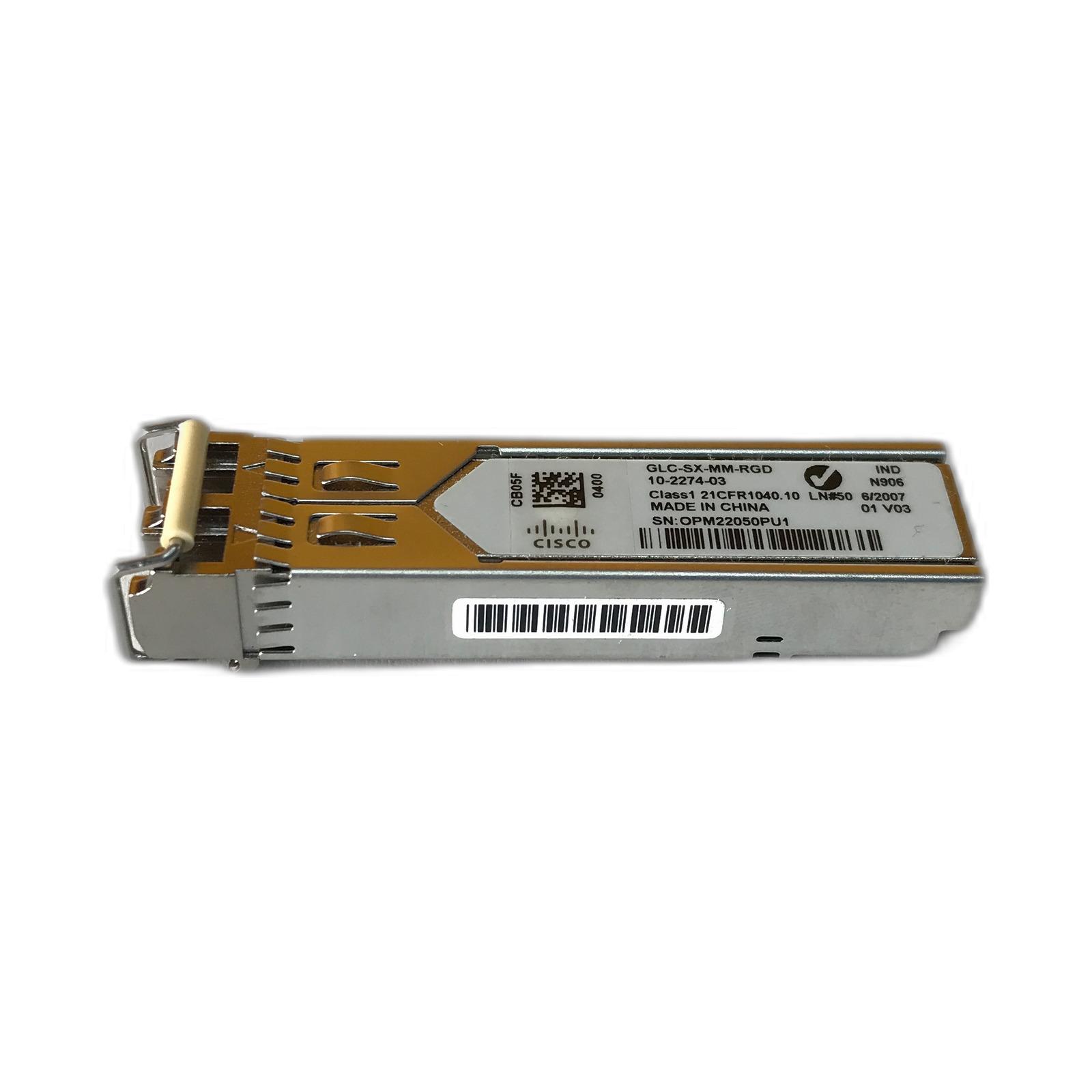 Cisco GLC-SX-MM-RGD Cisco 1000Mbps Multi-Mode Rugged SFP