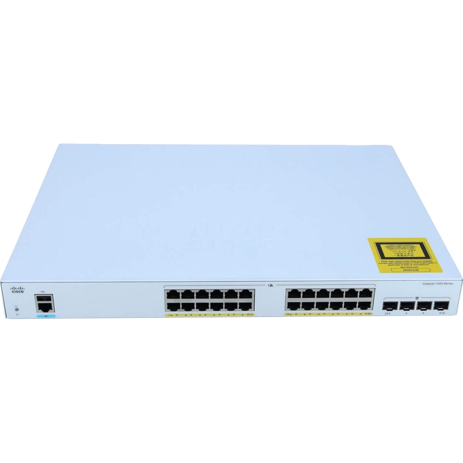 Cisco C1000-24FP-4G-L Cisco Catalyst 1000-24FP-4G-L - switch - 24 ports - managed - rack-mountable