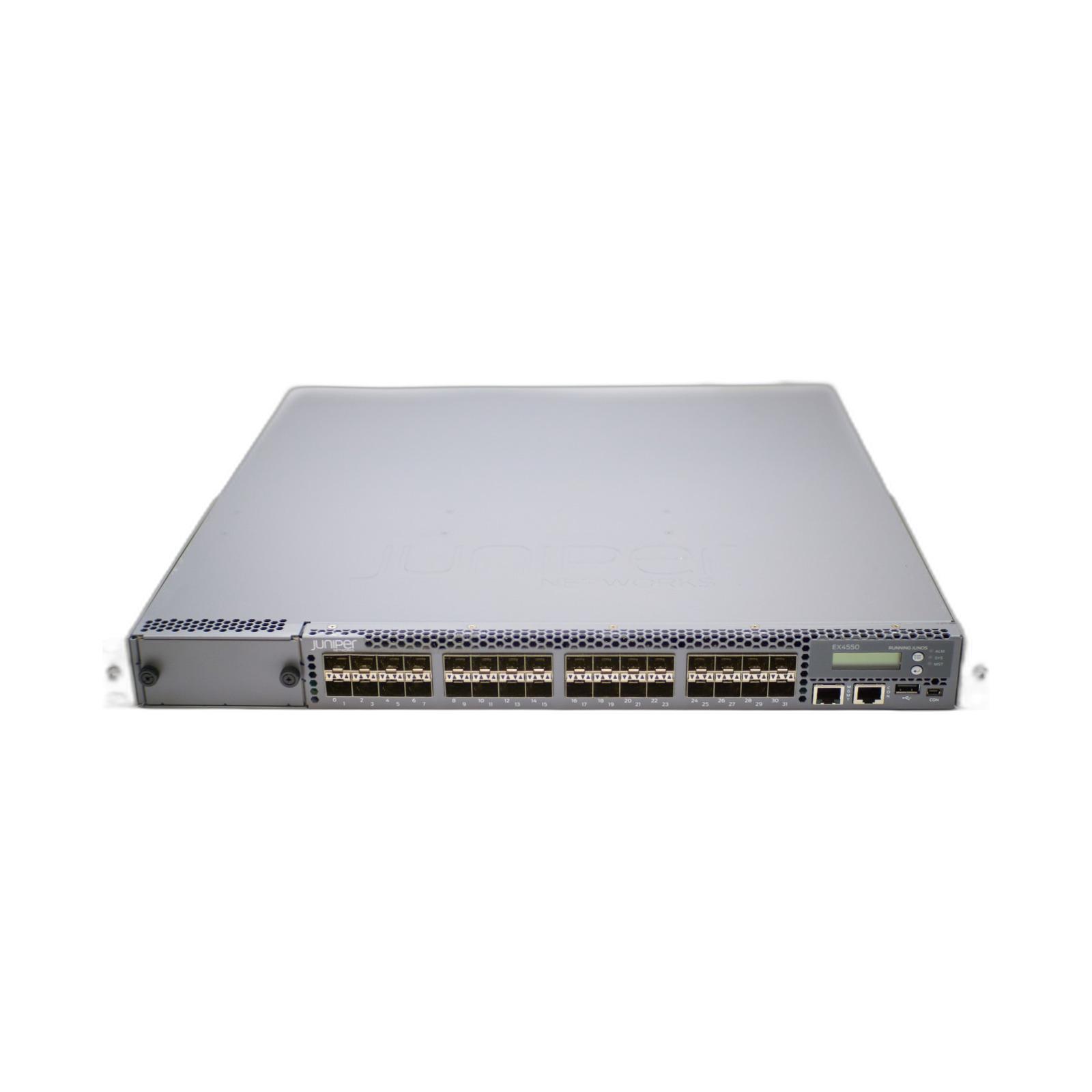 Juniper EX4550-32T-AFO 32P Switch Manageable gemanaged L2/L3 10G Ethernet (100/1000/10000) 1