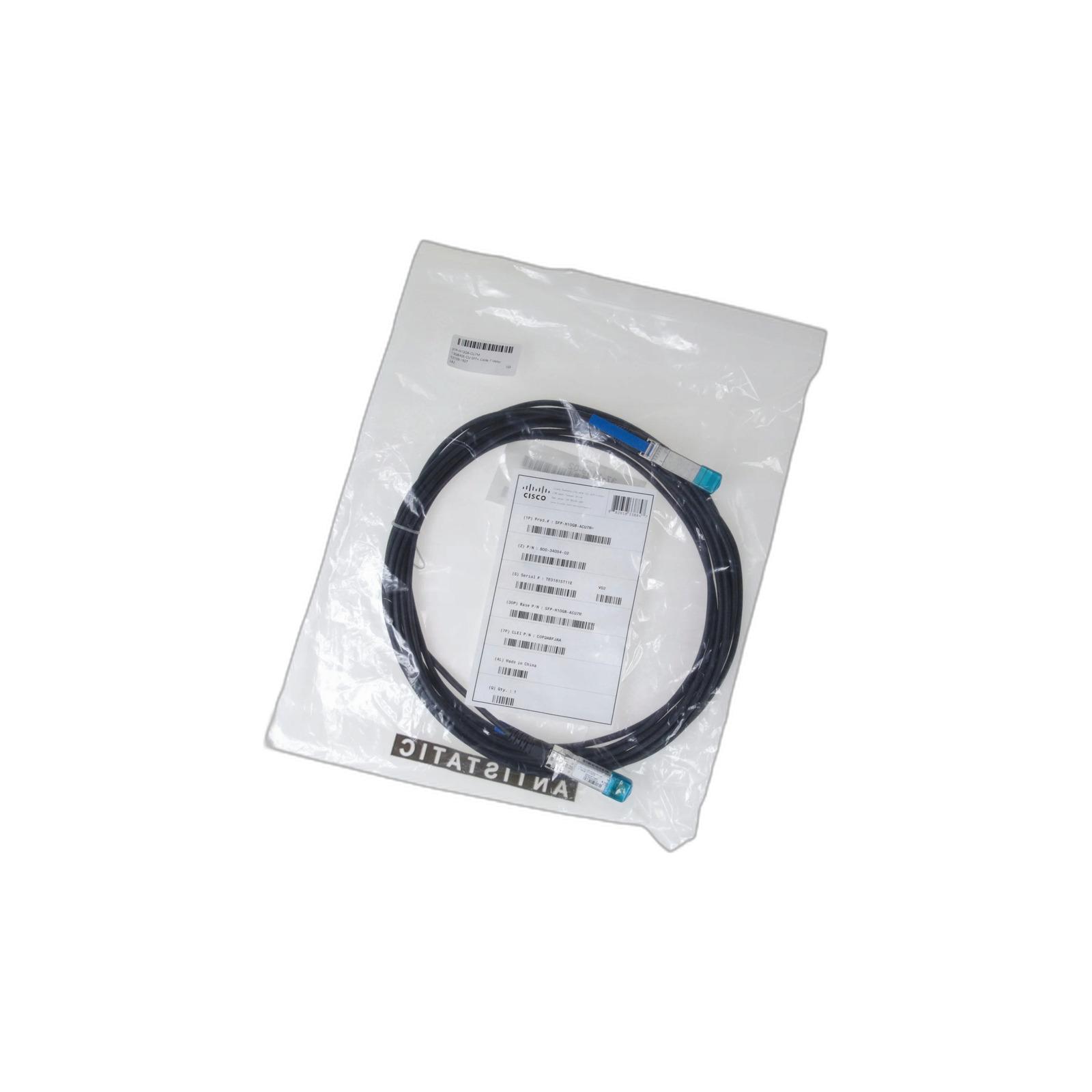Cisco SFP-H10GB-ACU7M Cisco Active Twinax cable assembly 7m