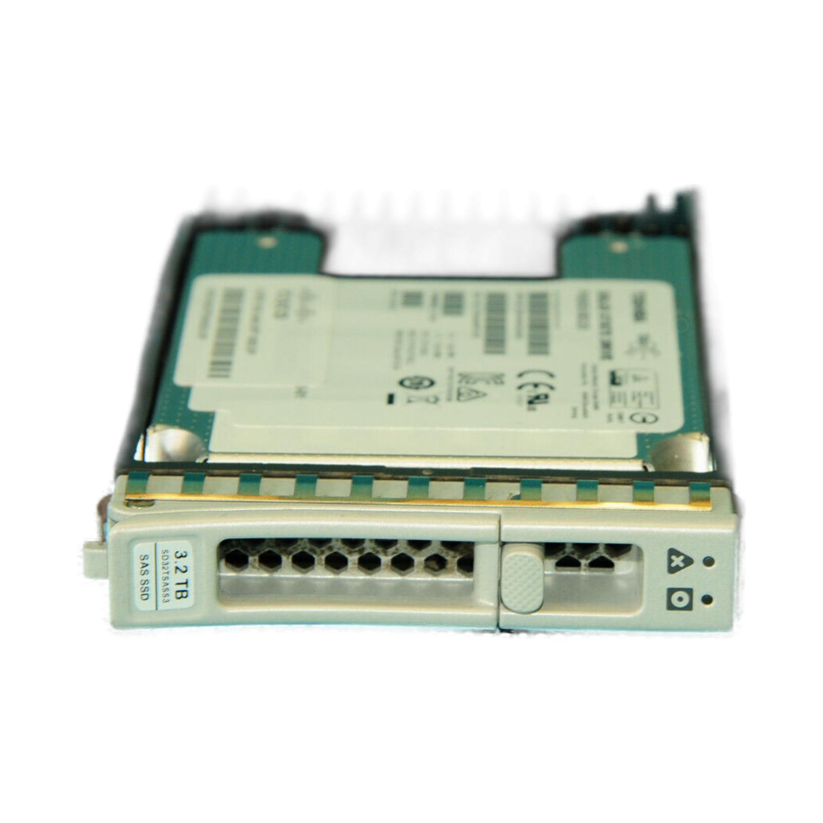 Cisco UCS-SD32TSASS3-EP Cisco 3.2TB 2.5 INCH ENTERPRISE PERFORMANCE 12G SAS SSD(3X DWPD)