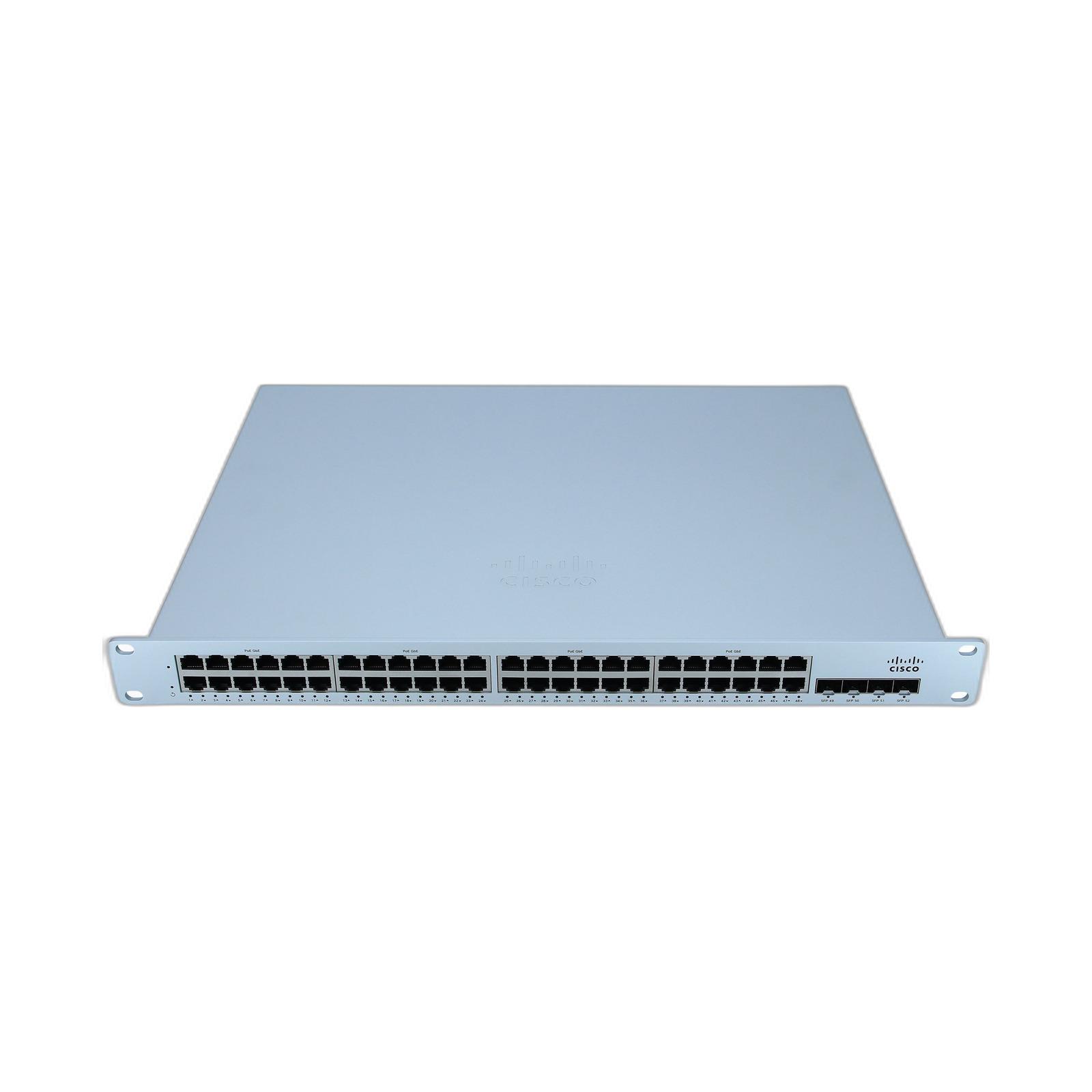 Cisco MS220-48LP-HW Meraki MS220-48LP Cloud-Managed 48 Port Gigabit Switch