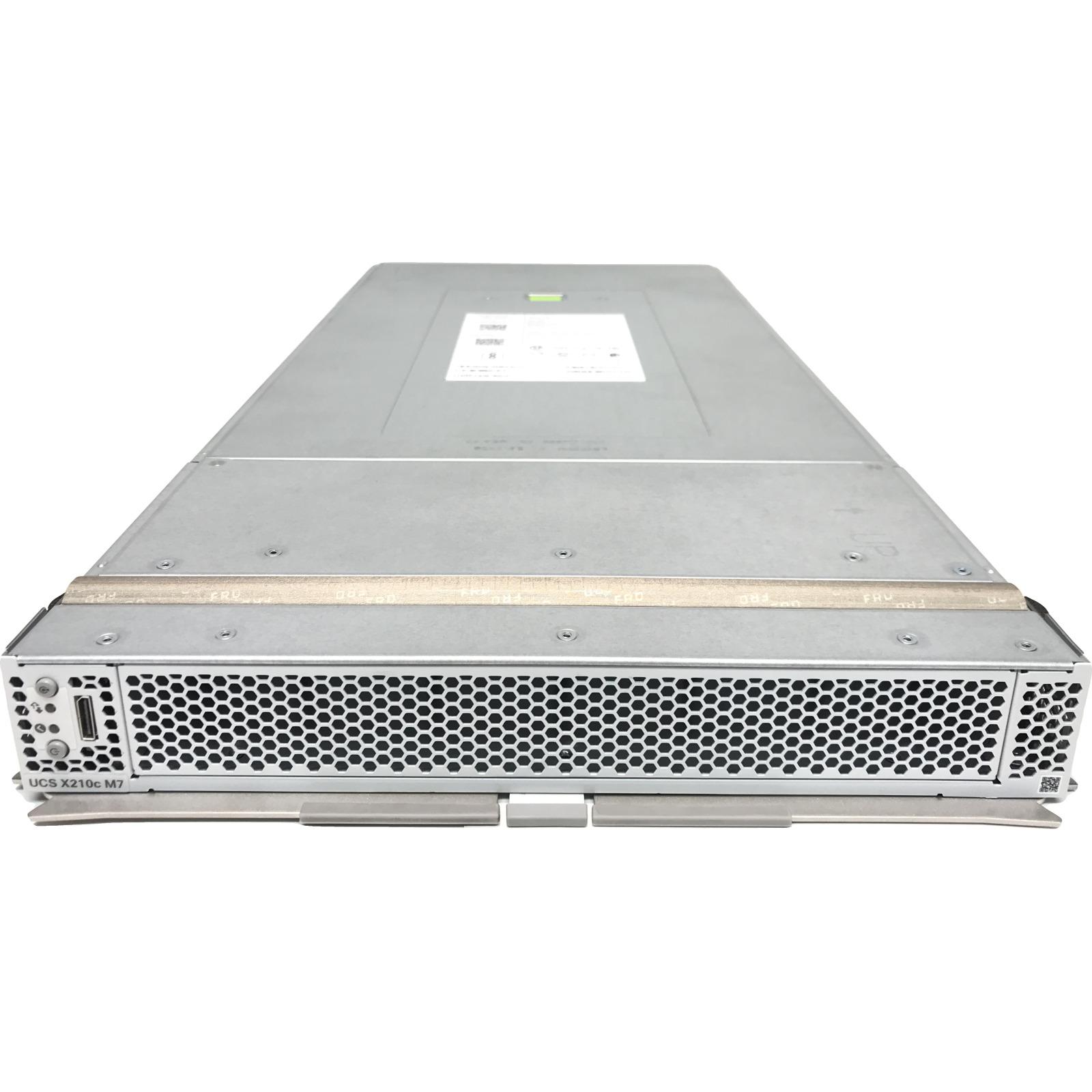 Cisco UCSX-210C-M7 Cisco UCS 210c M7 - compute node - no CPU - 0 GB - no HDD