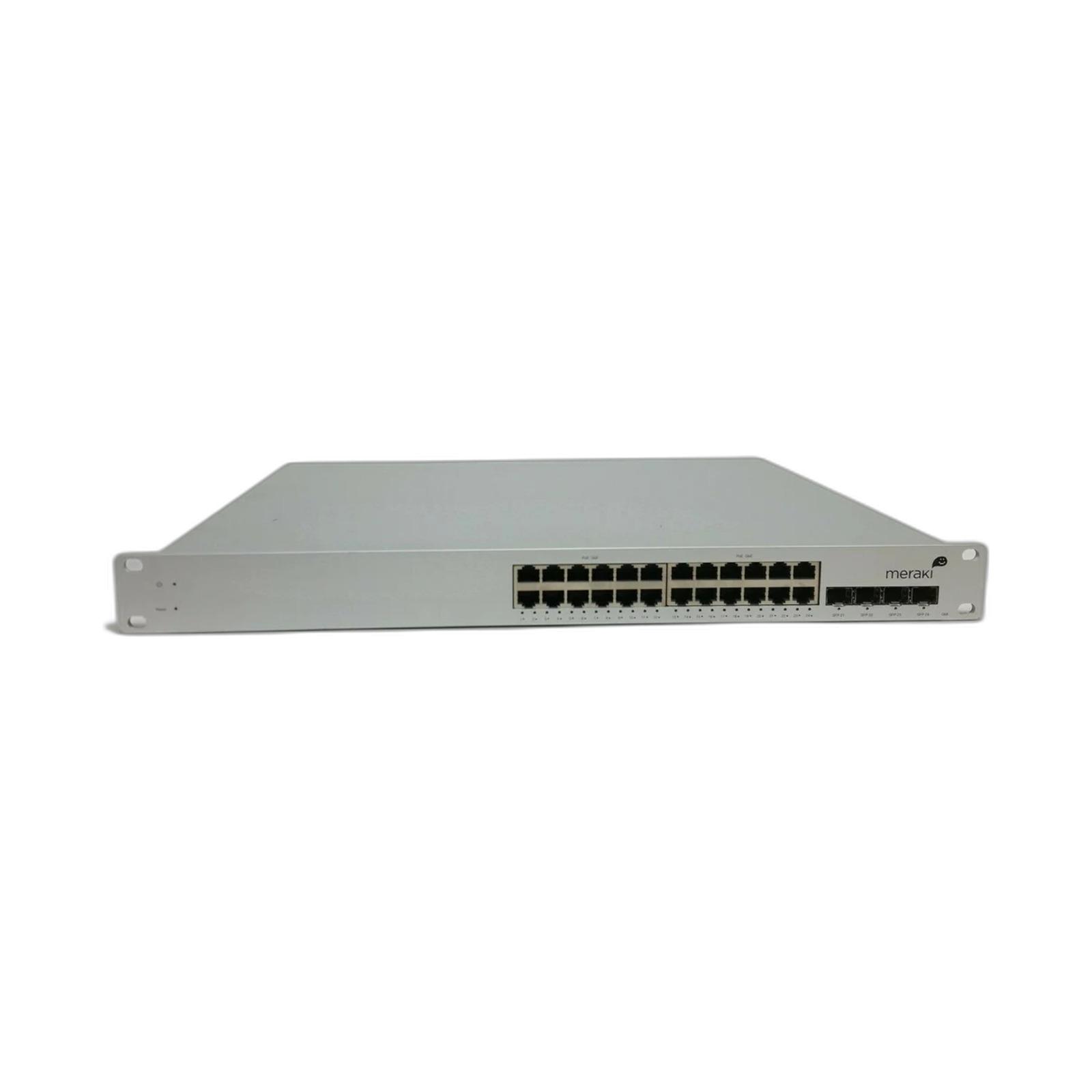 Meraki MS22P-HW Meraki MS22P Cloud Managed PoE Switch - Switch - managed - 24 x 10/100/1000 + 4 x Gigabit SFP - desktop, rack-mountable - PoE
