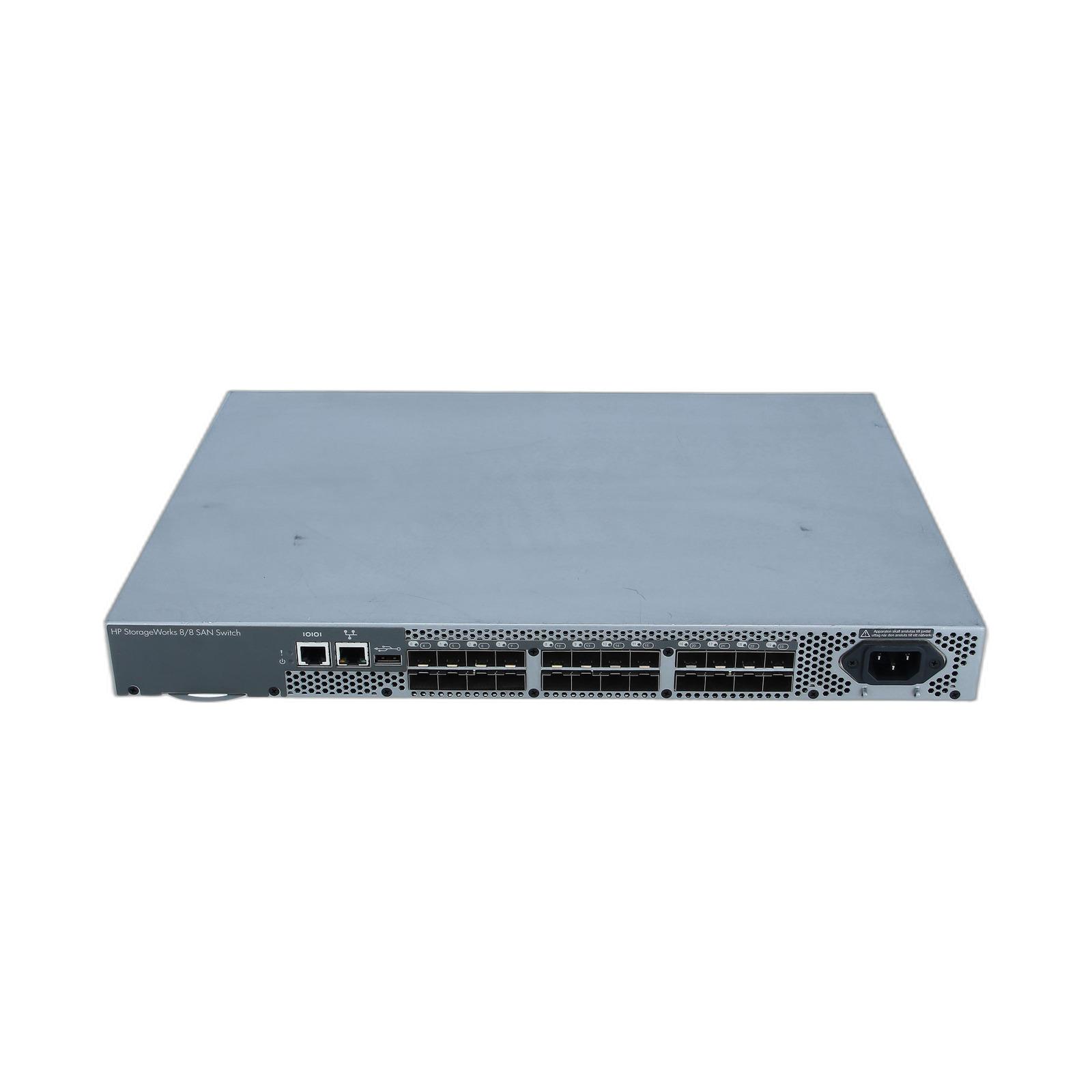 HP AM866A HP StorageWorks 8/8 Base e-port SAN Switch