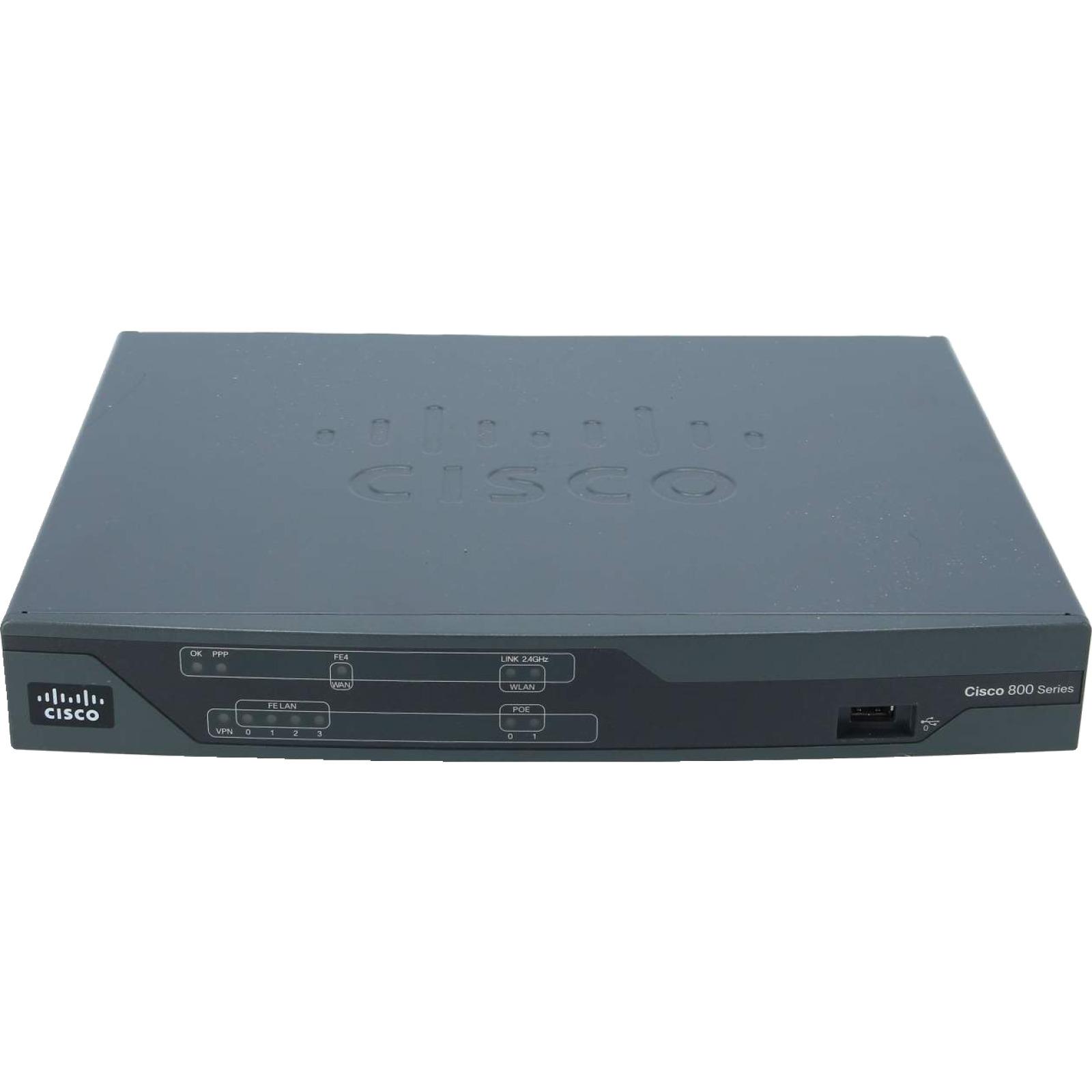 Cisco CISCO887-SEC-K9 Cisco 887 ADSL2/2+ Annex A Sec Router w/ Adv IP