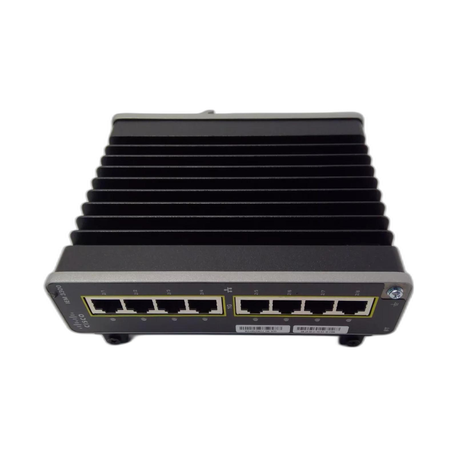 Cisco IEM-3300-8T Catalyst IE3300 with 8 GE Copper ports, Expansion Module