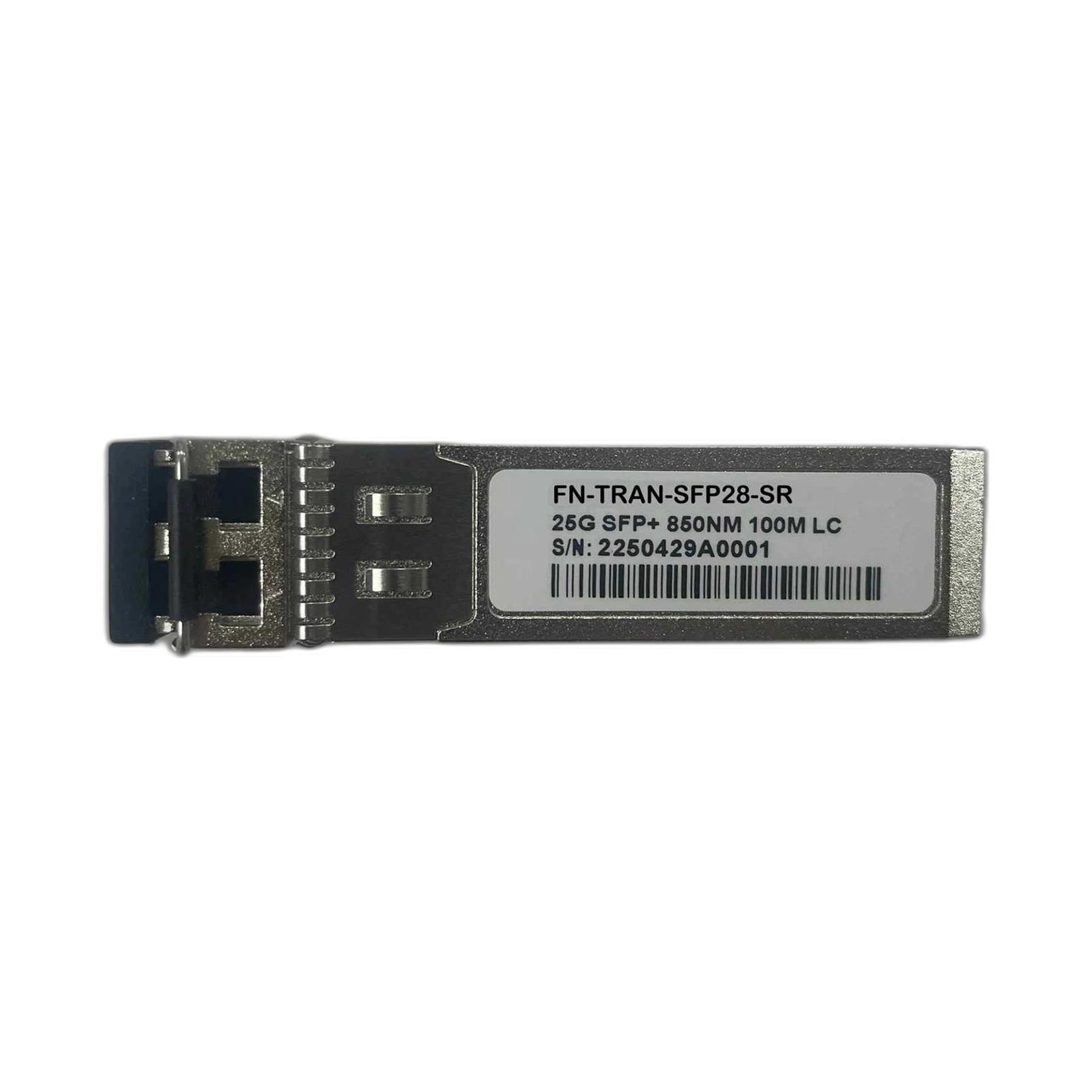 PAN PAN-SFP28-25GBASE-SR SFP28 form factor, SR 25Gb optical transceiver, short reach 100m, MMF, duplex LC, IEEE 802.3ae 25GBASE-SR compliant