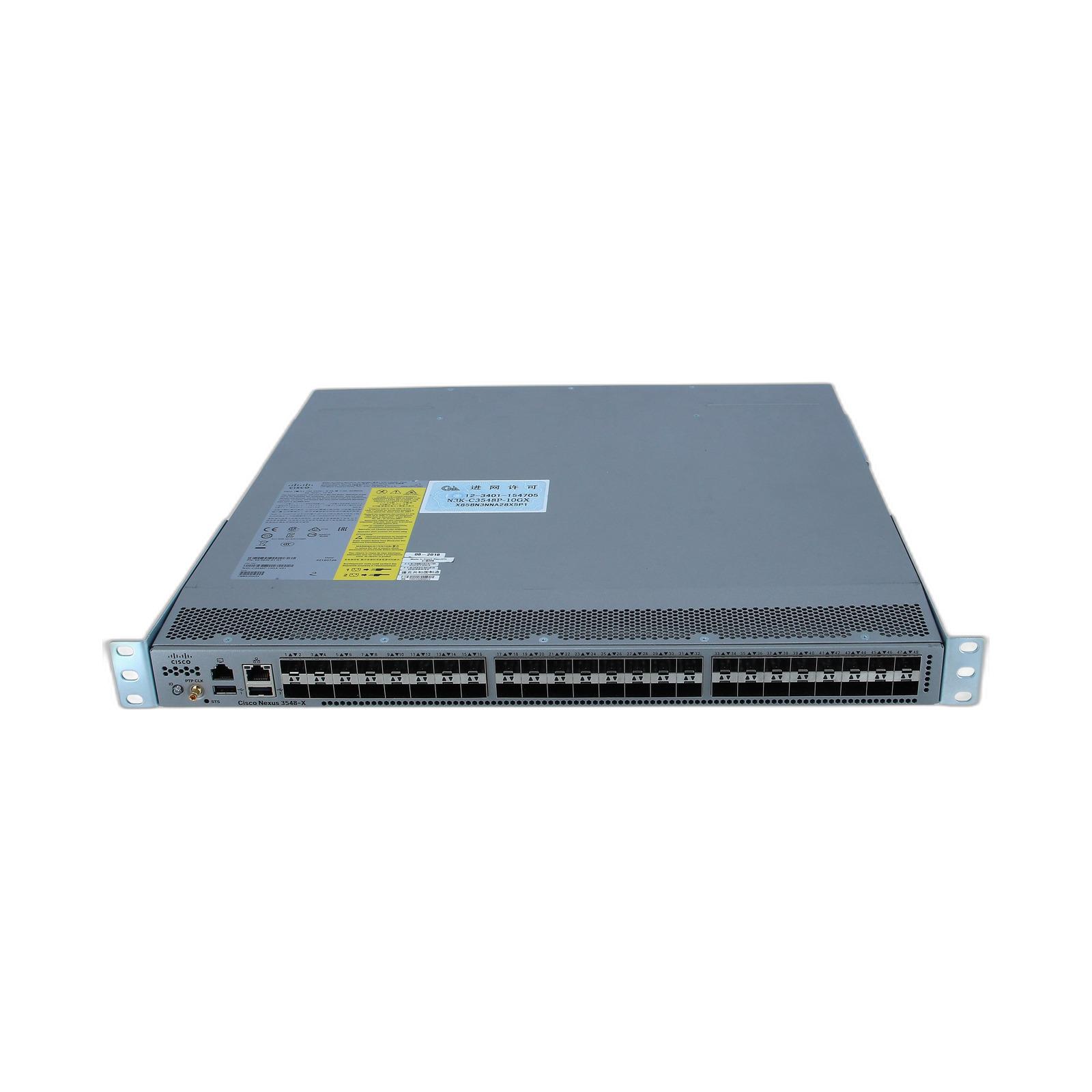 Cisco N3K-C3548P-10GX CISCO Nexus 3548-X Layer 3 Switch