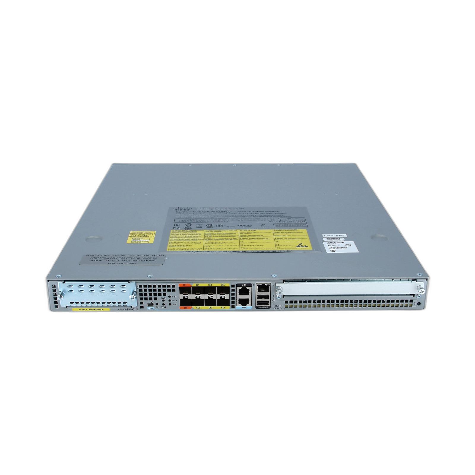 Cisco ASR1001-X Cisco ASR1001-X Chassis 6 built-in GE