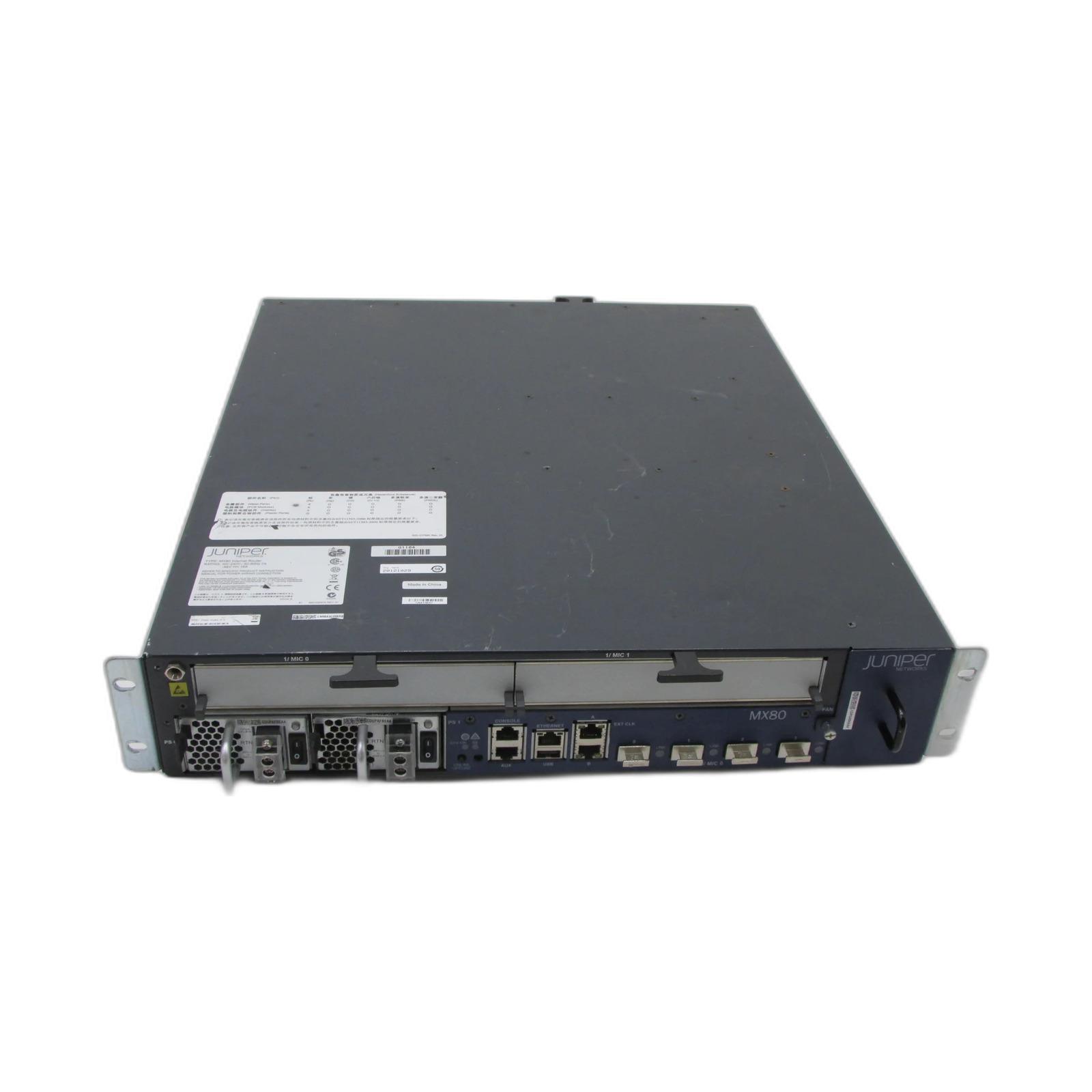 Juniper MX80-DC Juniper MX-series MX80 - Router - an Rack montierbar