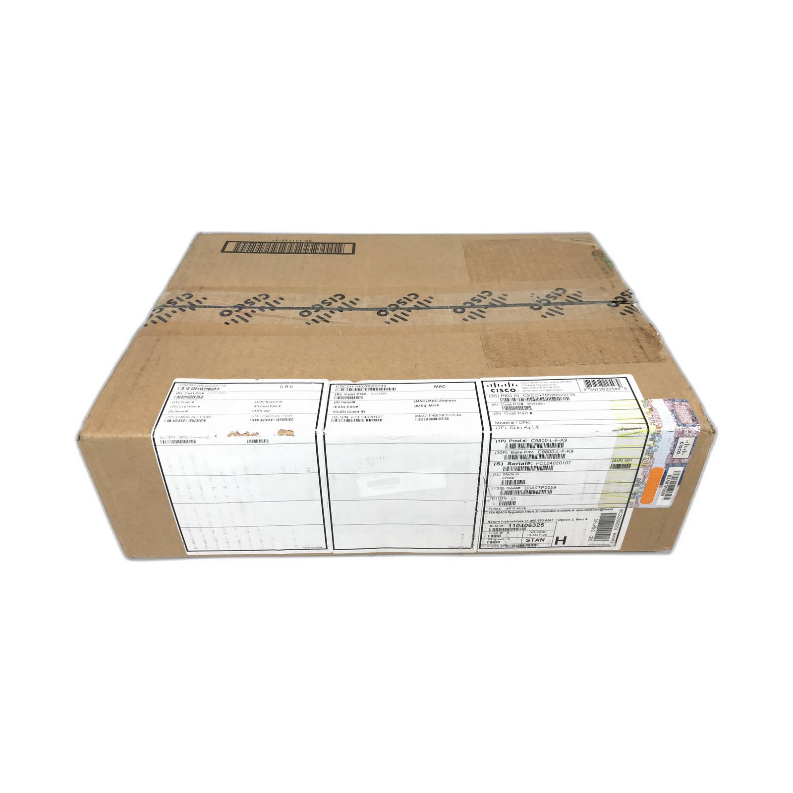 Cisco C9800-L-F-K9 Cisco Catalyst 9800-L Wireless Controlle