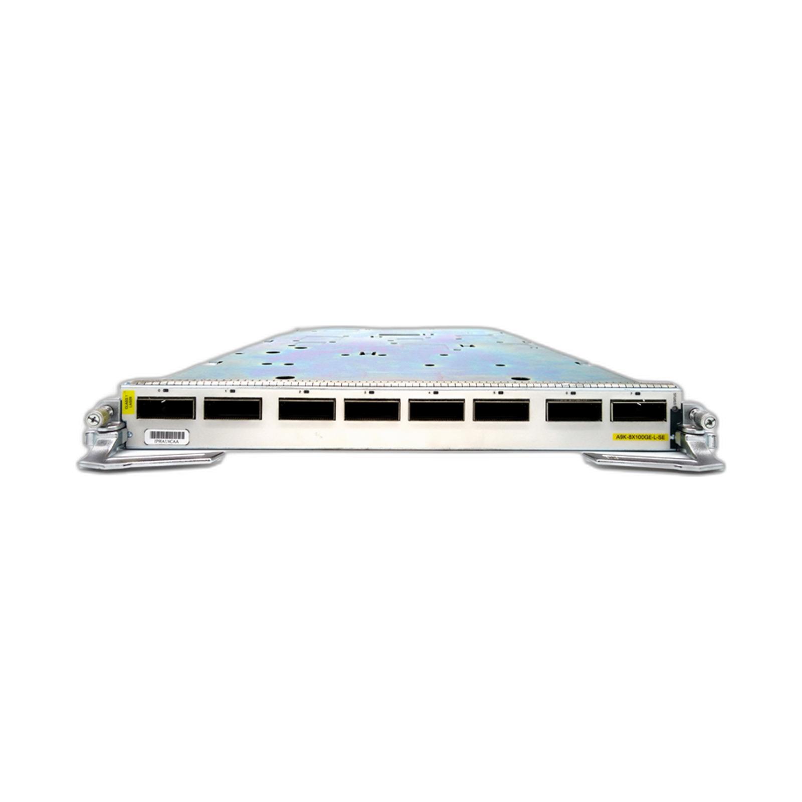 Cisco A9K-8X100GE-L-SE 8-Port 100GE Line Card, Service Edge Optimized