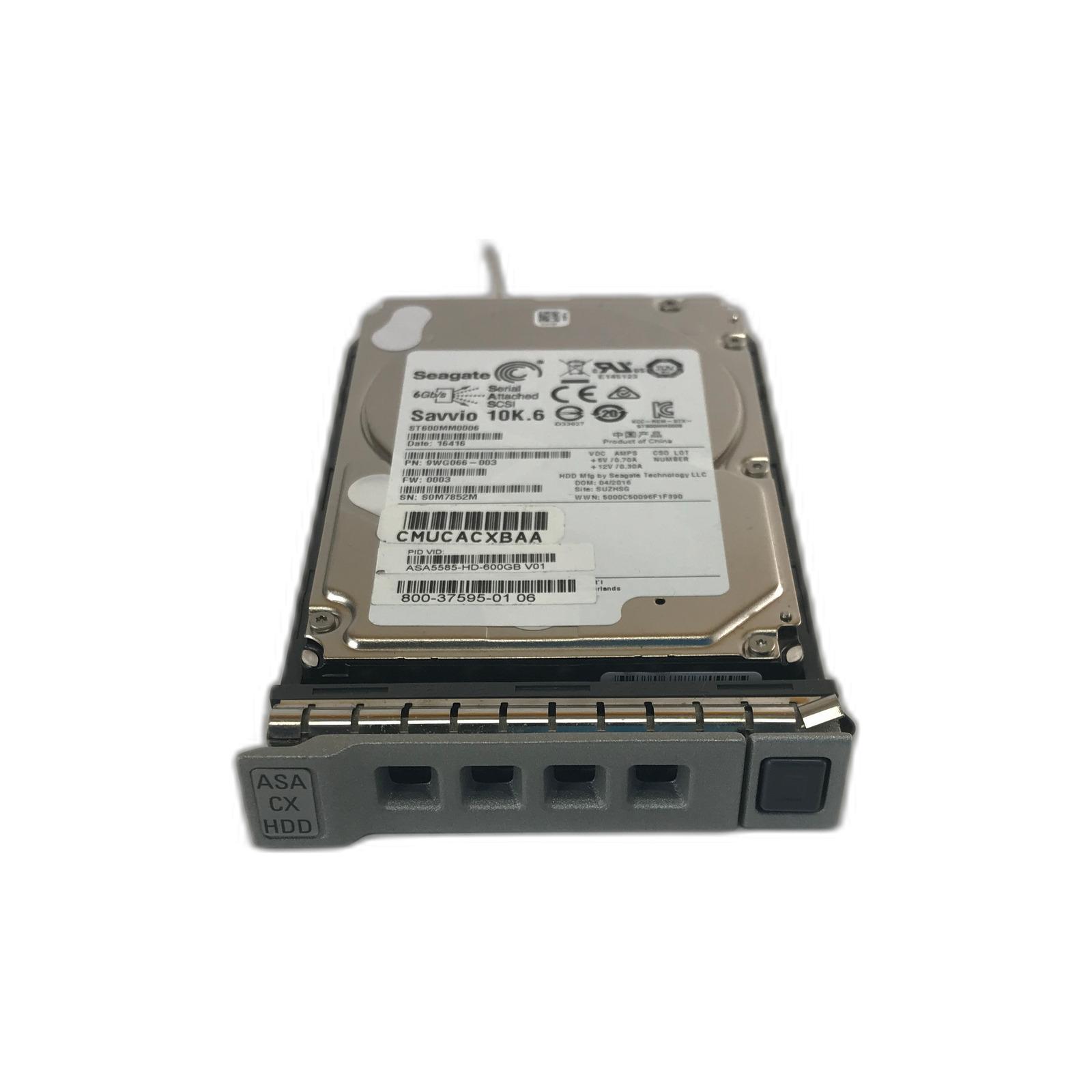 Cisco ASA5585-HD-600GB ASA 5585-X 600 GB Hard Drive For ASA CX