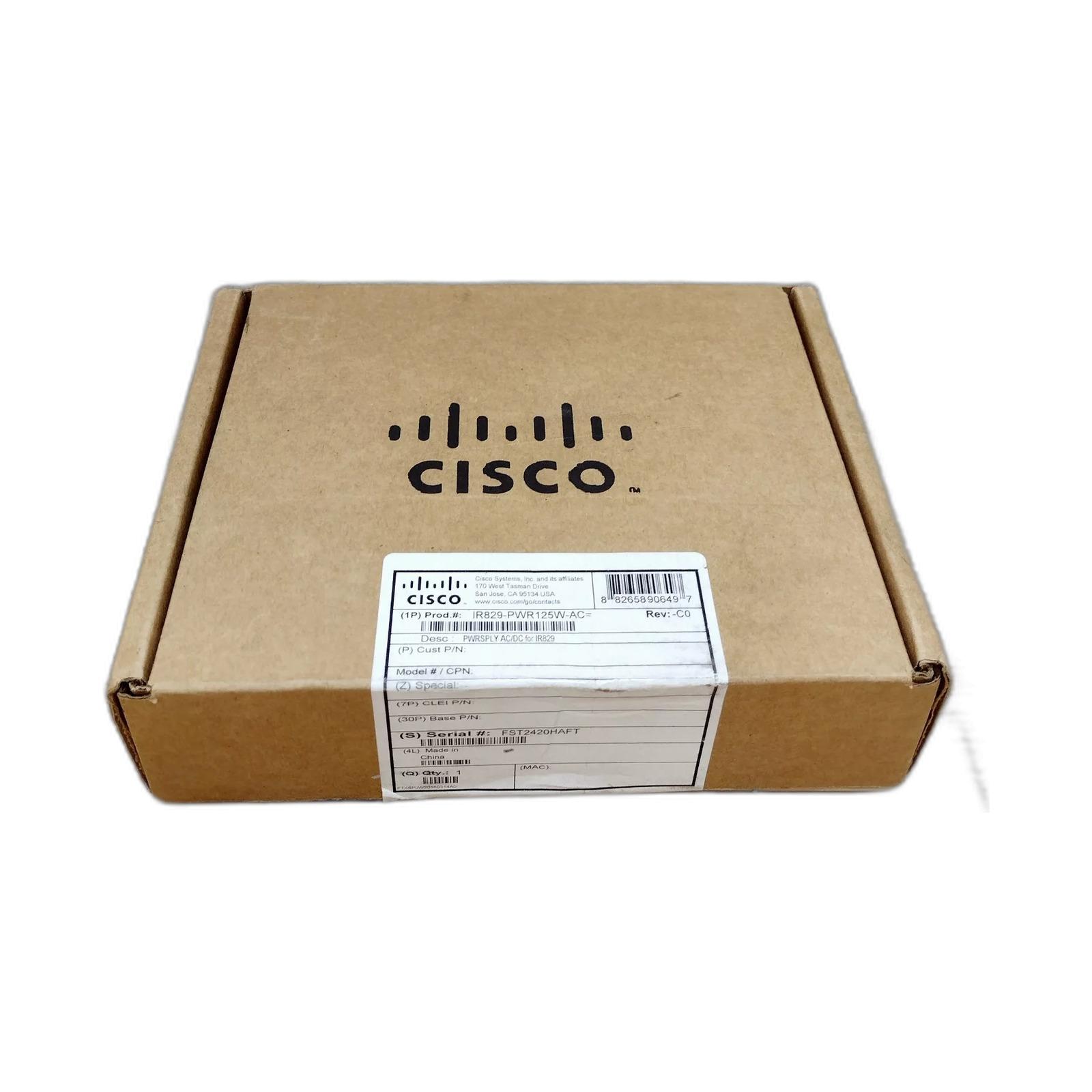 Cisco IR829-PWR125W-AC Pwrsly AC/DC for IR829