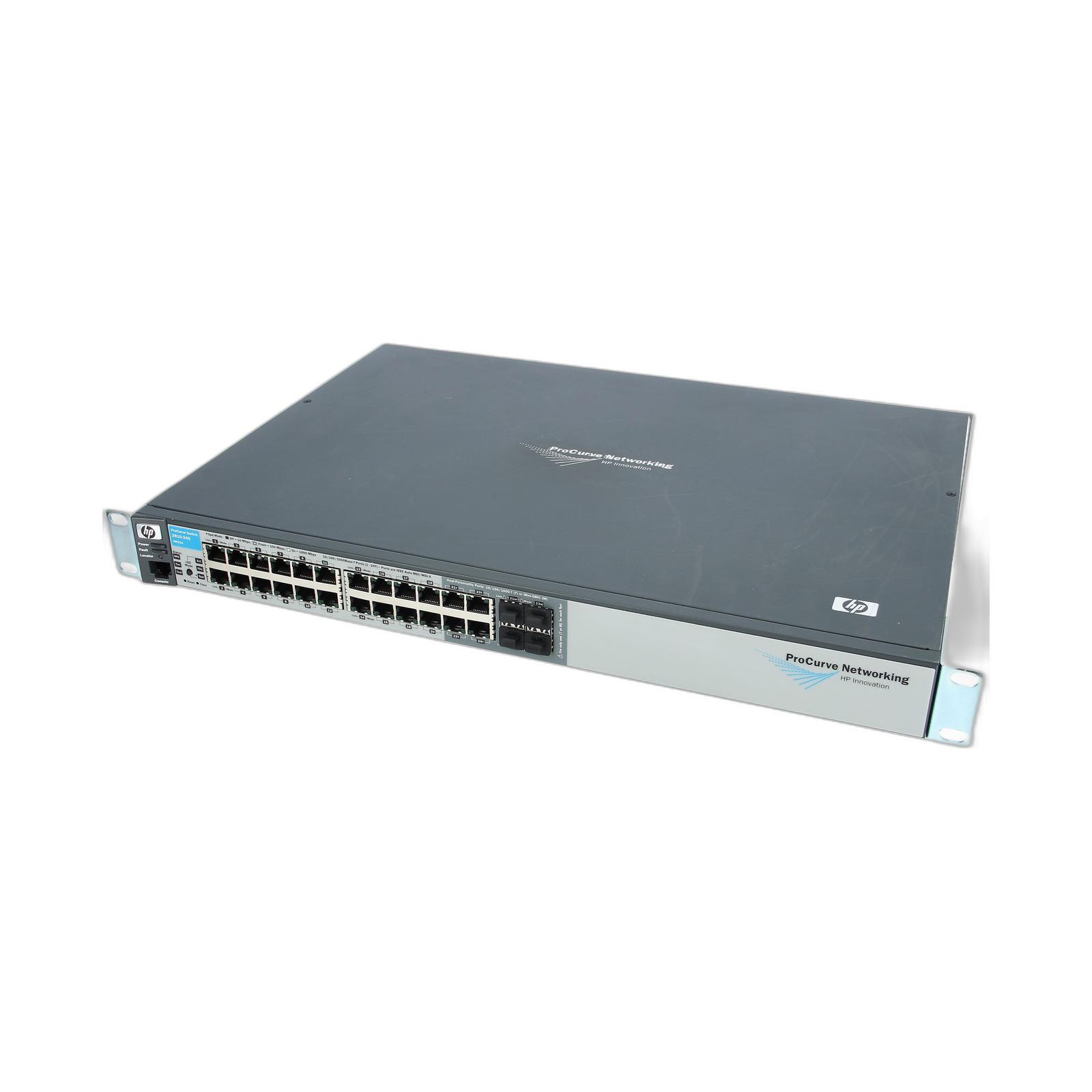 HP J9021A HP 2810-24G 24 port Layer 2 Gigabit stackable switch