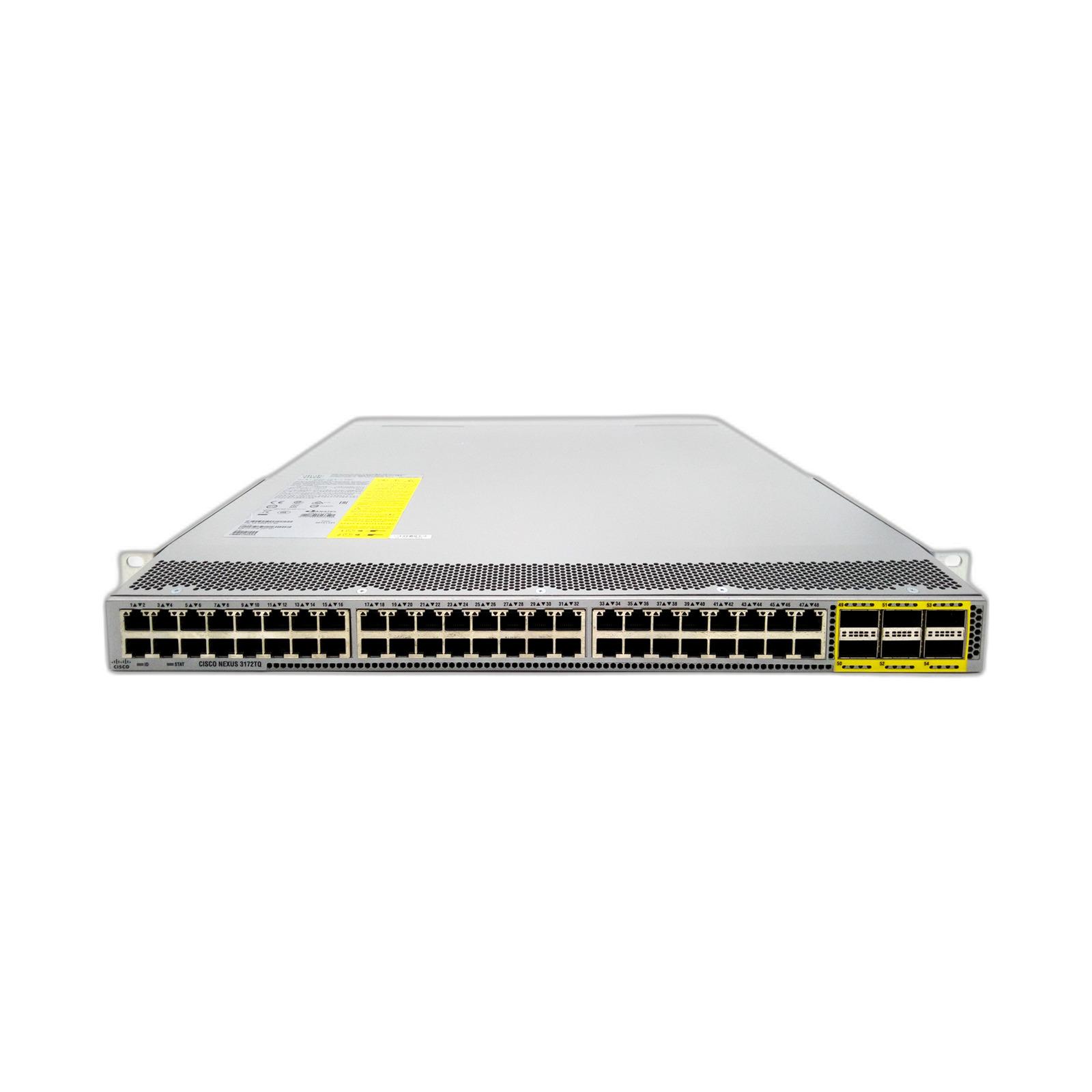 Cisco N3K-C3172TQ-32T CISCO N3K-C3172TQ-32T 32 10GBase-T 6 QSFP+