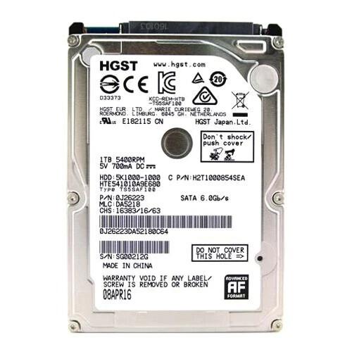 Cisco E100S-HDD-SATA2T Cisco 2 TB SATA hard disk drive for SingleWide UCS-E