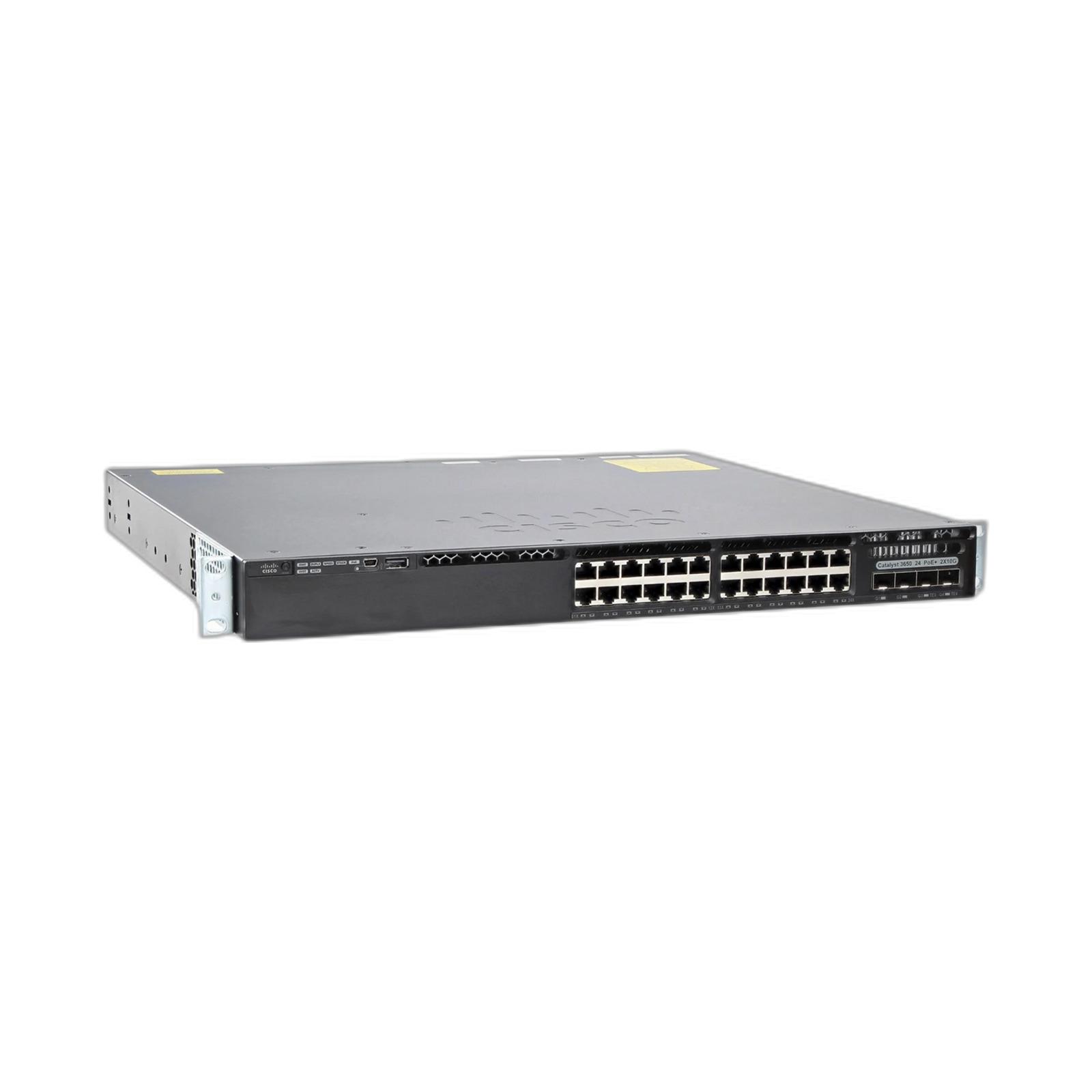 Cisco WS-C3650-24PDM-E CISCO CATALYST 3650 24 PORT MINI 2X1G 2X10G UPLINK IP SERV