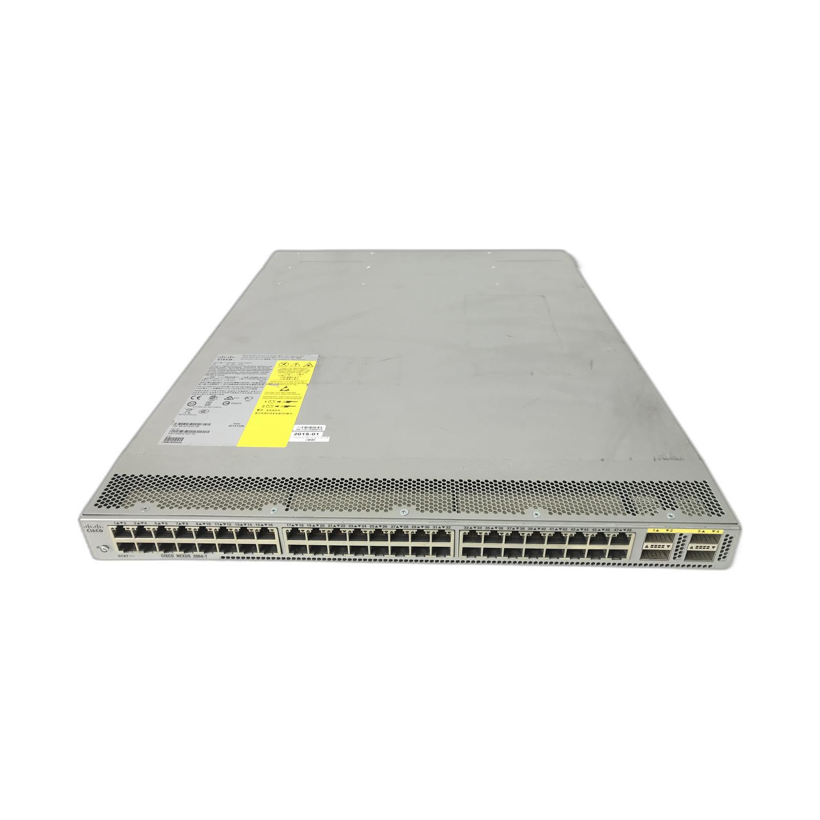 Cisco N3K-C3064TQ-10GT CISCO Nexus 3064-T 48 Ports 10GBase-T
