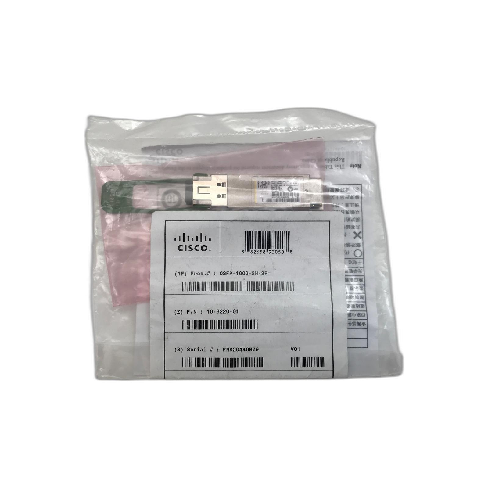 Cisco QSFP-100G-SM-SR Cisco - QSFP+ transceiver module - 100 Gigabit Ethernet