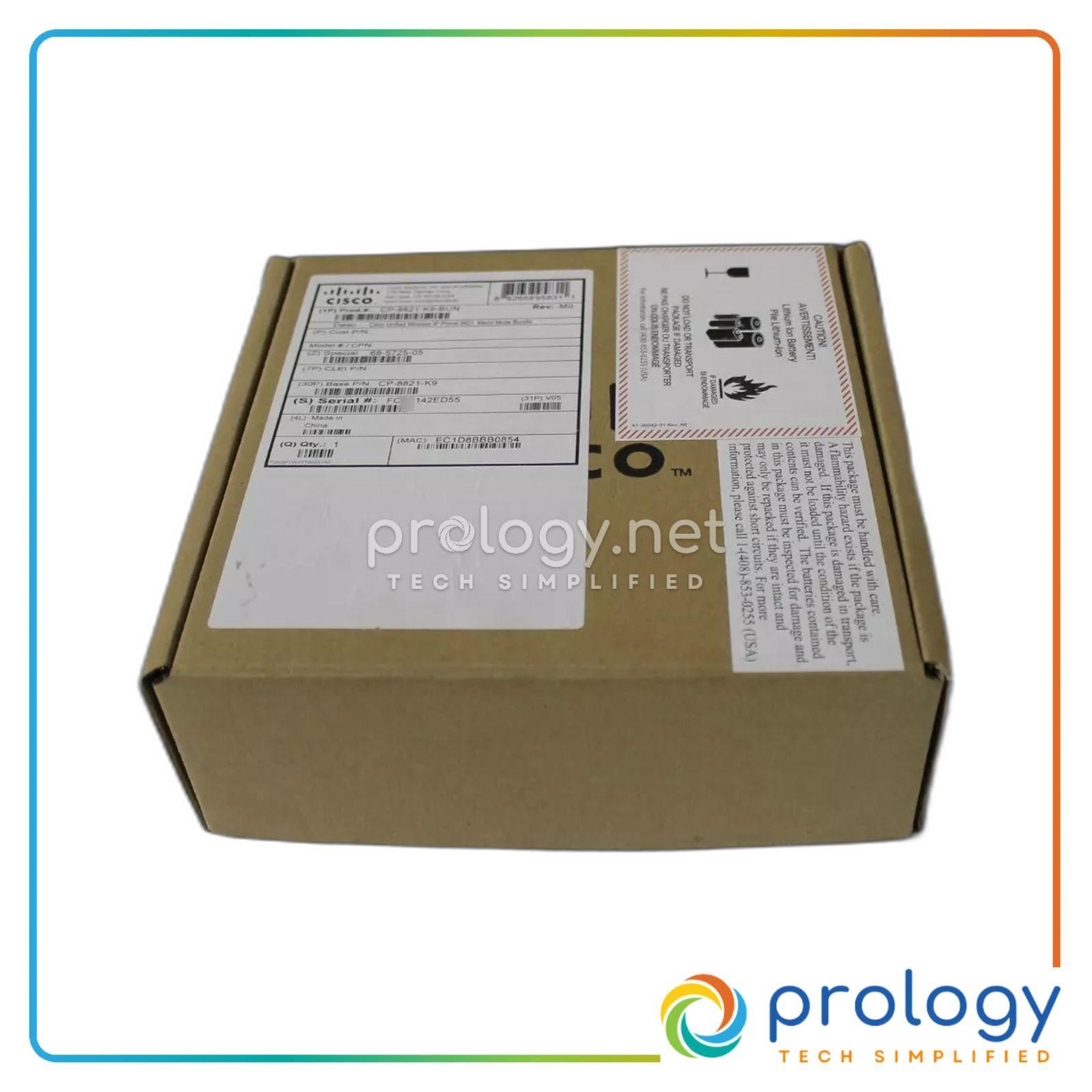 Cisco CP-8821-K9 Unified WirelessIPPhone8821,World Modeonly