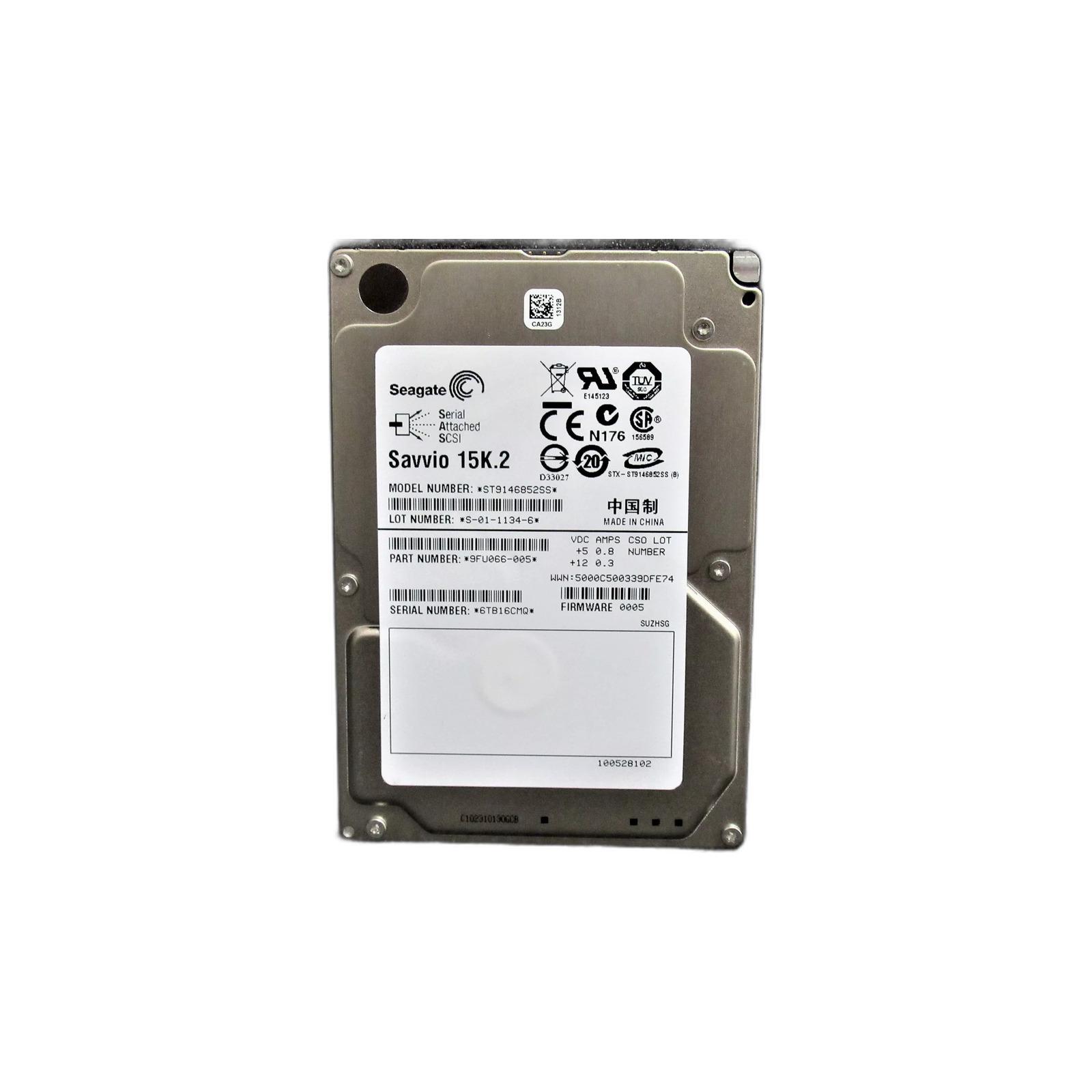 Seagate ST9146852SS Seagate ST9146852SS SAS Hard Drive