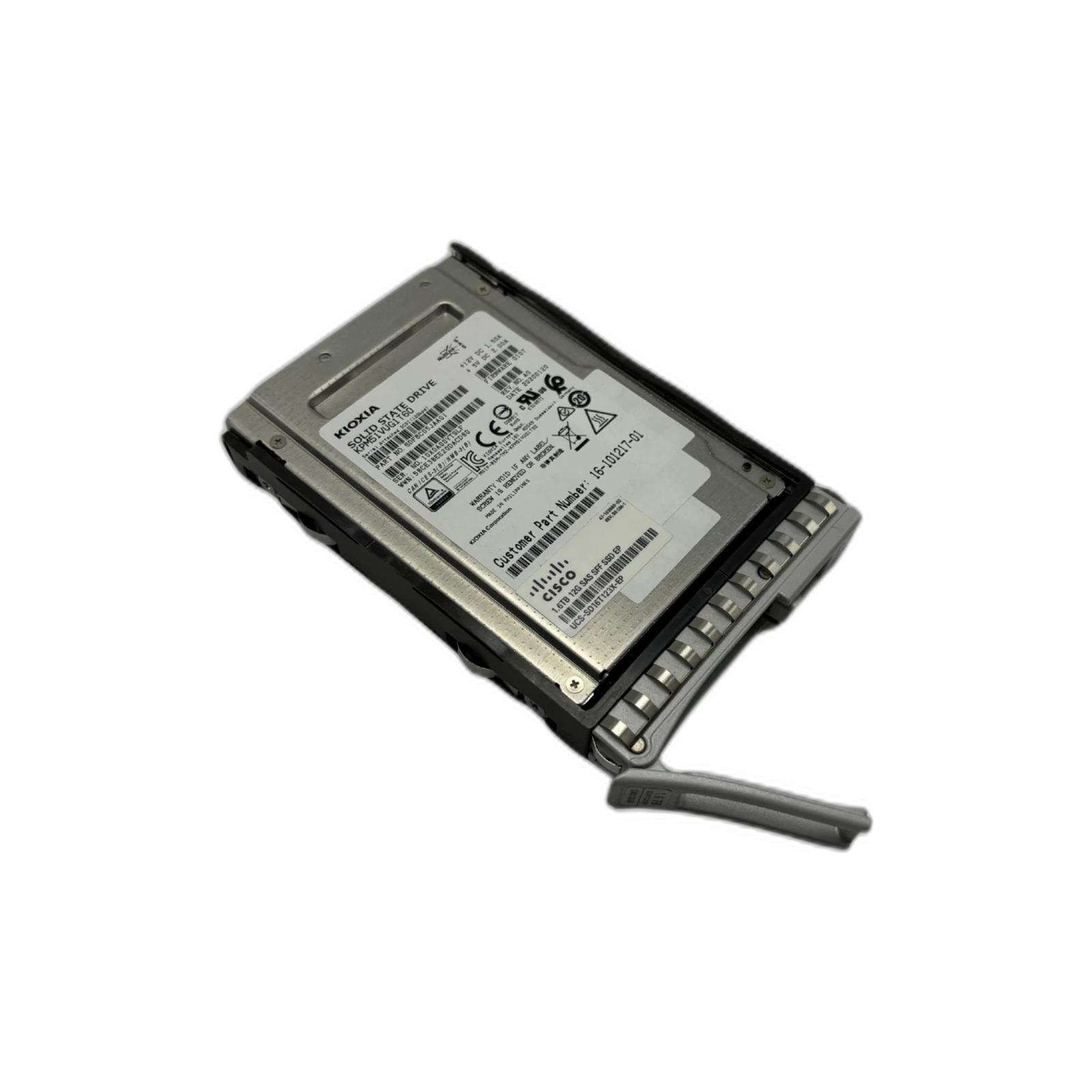 Cisco UCS-SD16T123X-EP Cisco Enterprise Performance - SSD - 1.6 TB - SAS 12Gb/s