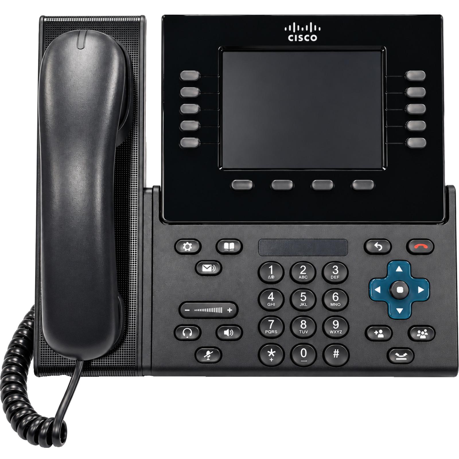Cisco CP-9951-CL-K9= Cisco Unified IP Phone 9951 Slimline IP-Videotelefon SIP Charcoal