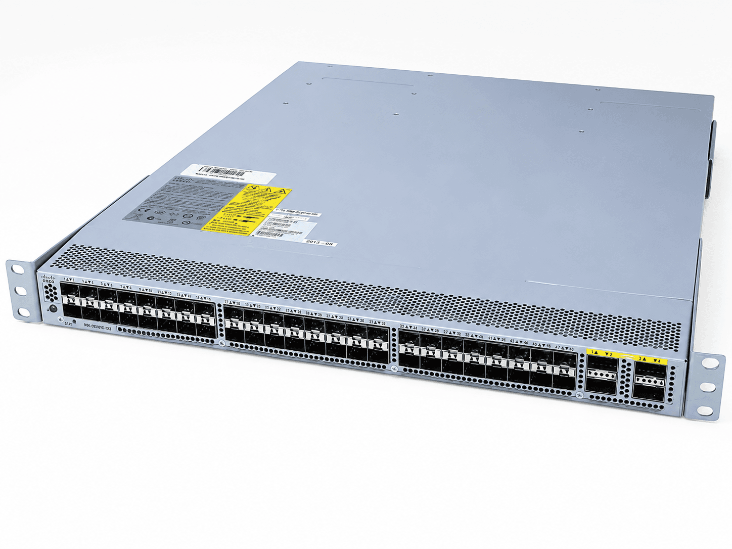 Cisco N3K-C3064PQ-10GE Nexus 3064PQ 1RU fixed chassis, no p/s, no fan-tray