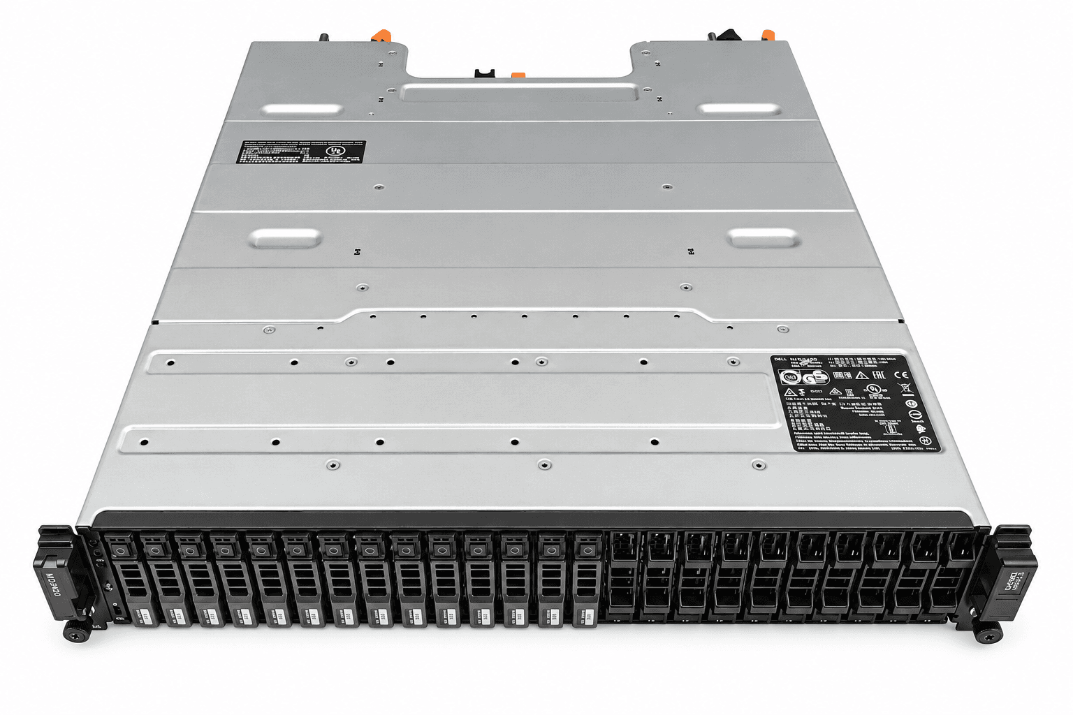 MD3420 PowerVault MD3420 Configure To Order 24 x 2.5" 2 x SAS 12G Redundant Controllers 2 x 600W PSU