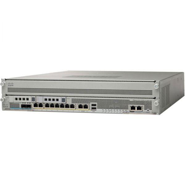 Cisco ASA5585-S40-K8 Cisco ASA5585-S40-K8 ASA 5585-X Firewall Edition SSP-40 bundle includes 6 Gigabit Ethernet interfaces, 4 10 Gigabit Ethernet SFP+ interfaces, 2 Gigabit Ethernet management interfaces, 10,000 IPsec VPN peers, 2 Premium VPN peers
