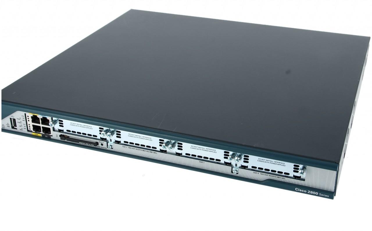 Cisco CISCO2801-ADSL2/K9 2801 bundle, HWIC-1ADSL, SP Svcs, 64F/192DR