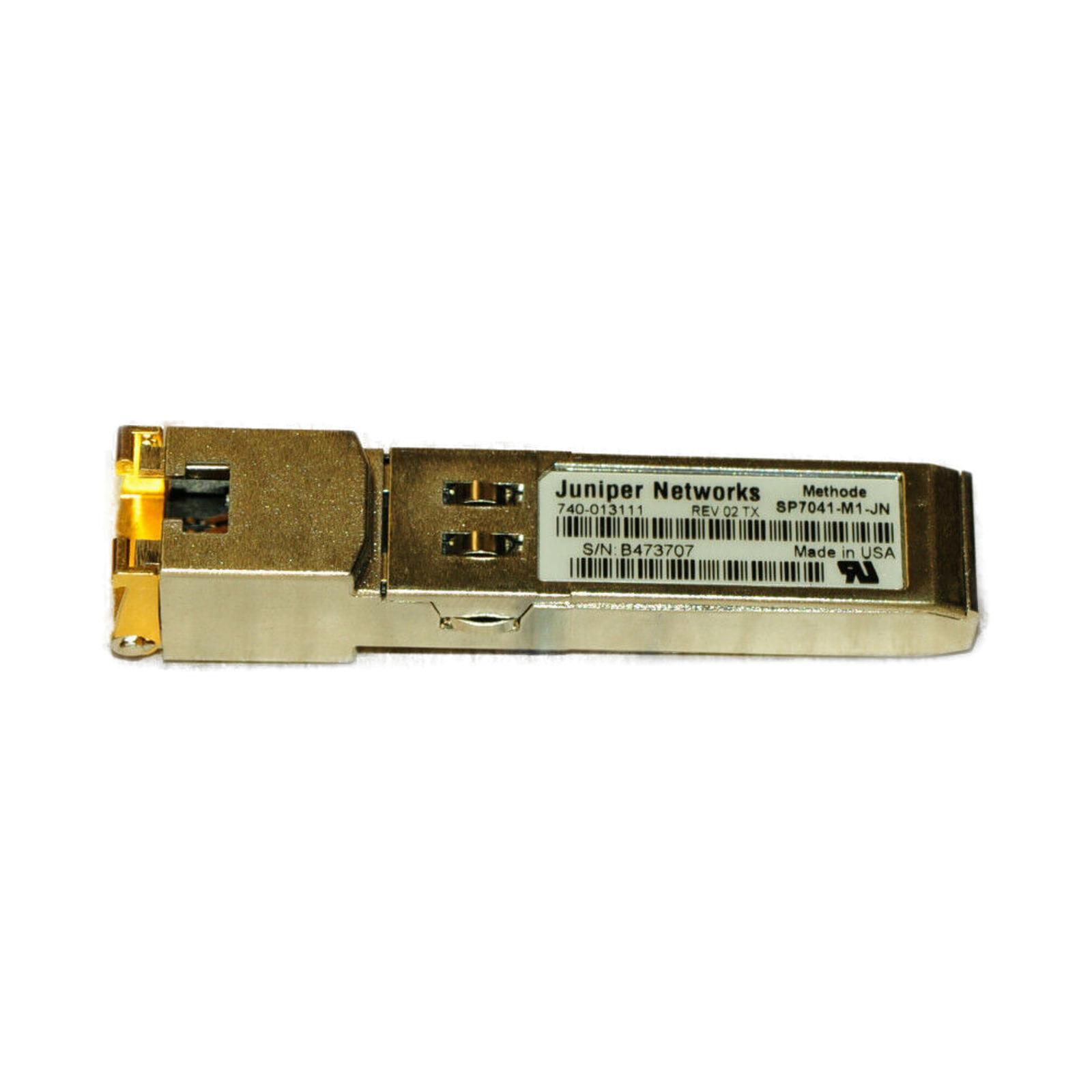 Juniper EX-SFP-1GE-T Juniper EX3200/42,43,45,46/82/22/92/XRE200,SRX650/2xx/550 SFP 1KBase-T1