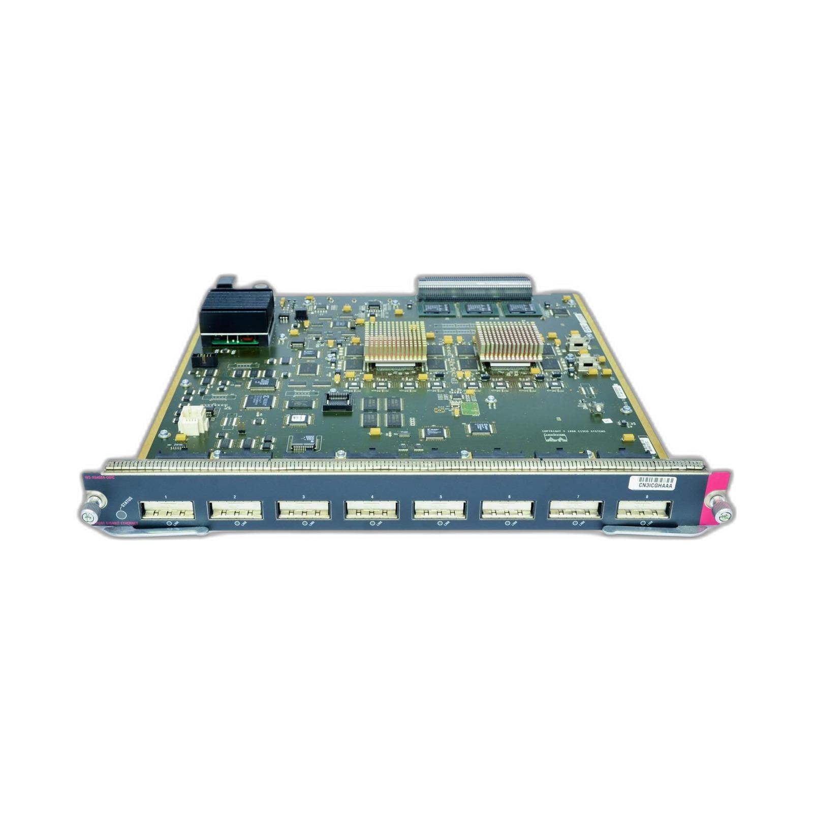 Cisco WS-X6408A-GBIC Catalyst 6000 8-port GE, Enhanced QoS (Req. GBICs)