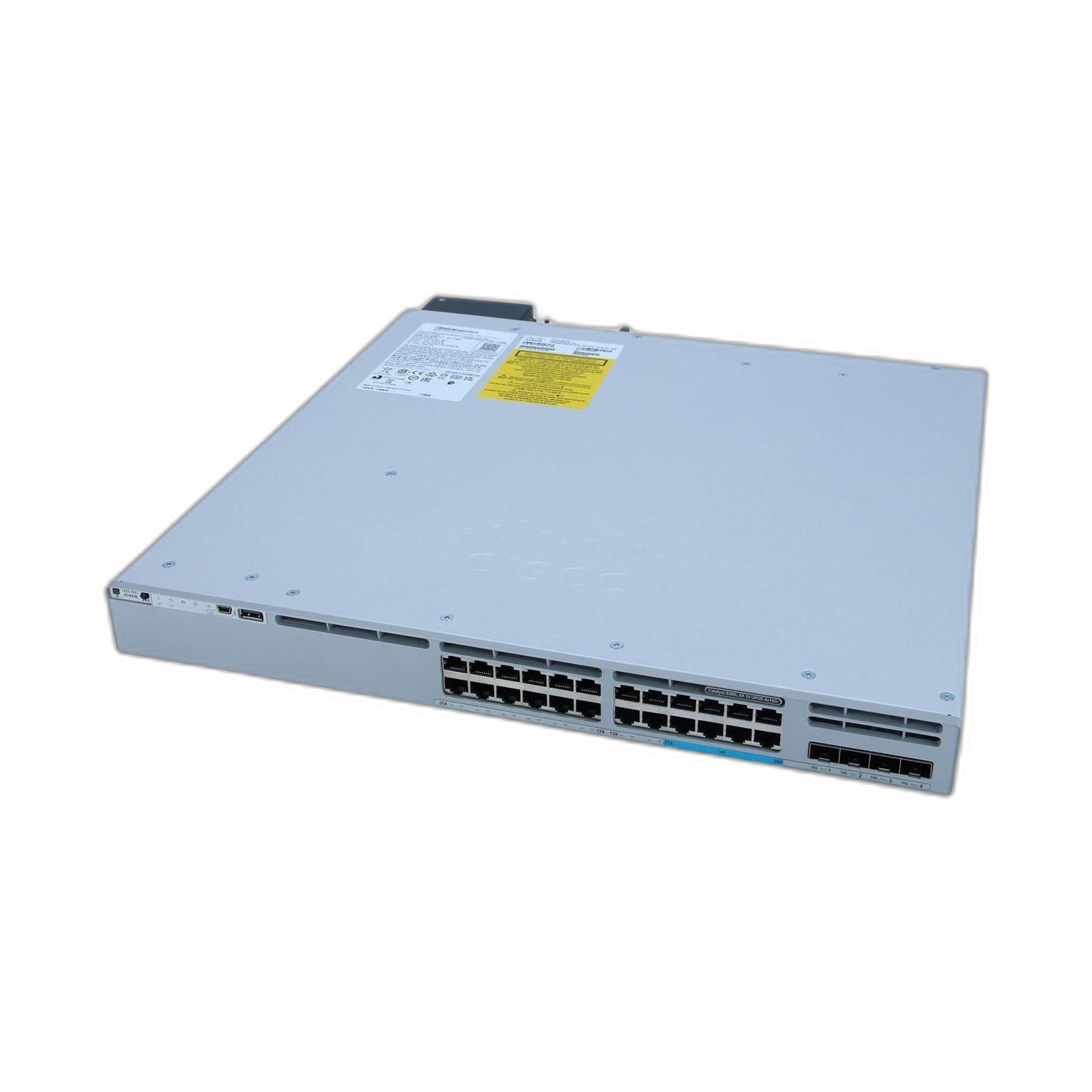 Cisco C9300L-24UXG-4X-A Cisco CATALYST 9300L 24P. 8MGIG. NETWORK ADVAN