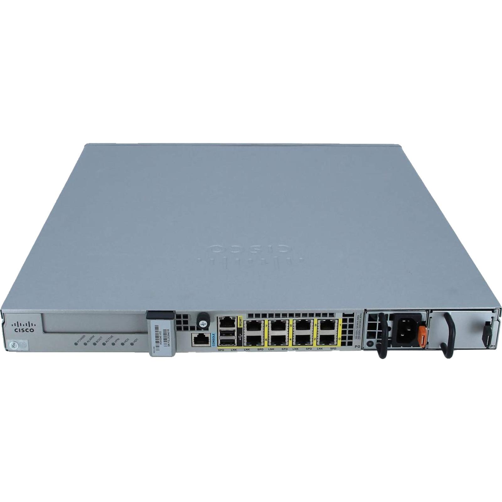 Cisco ASA5545-FPWR-K9 ASA 5545-X with FirePOWER Services, 8GE, AC, 3DES/AES, 2SSD
