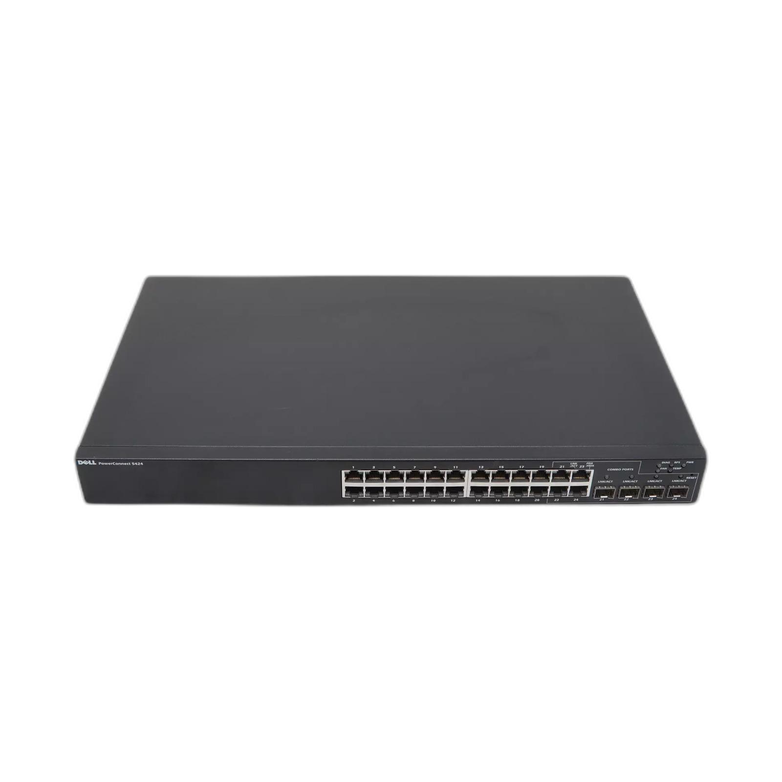 Dell PowerConnect-5424 Dell PowerConnect 5424 24 Port Gigabit Ethernet Managed Switch