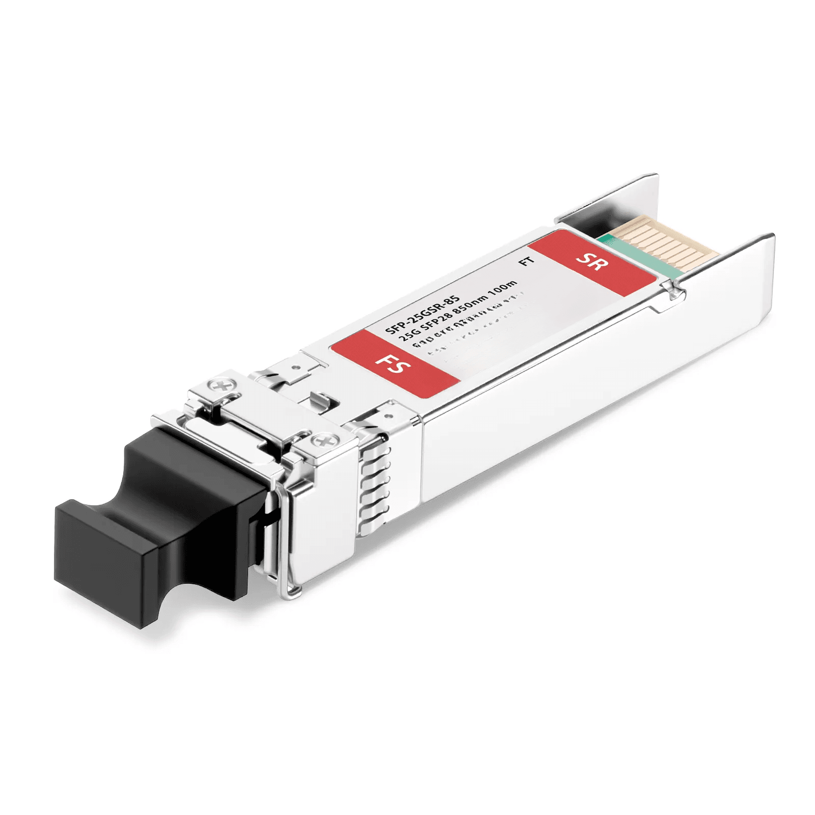 Fortinet FN-TRAN-SFP28-SR Fortinet SFP28 - 1 x 25GBase-SR Network - For Data Networking, Optical Network - Optical Fiber25 Gigabit Ethernet - 25GBase-SR