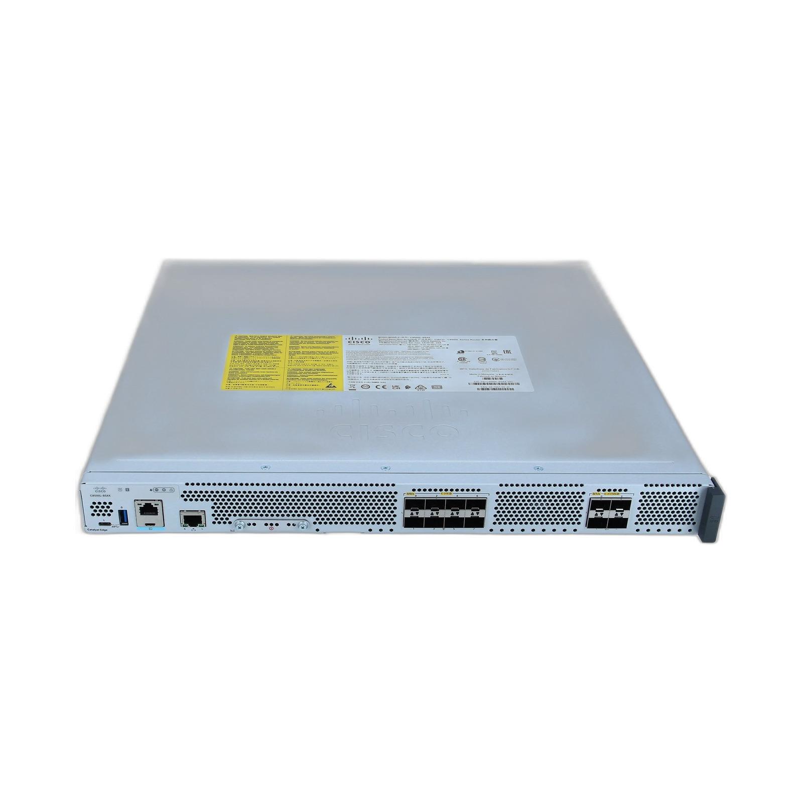 Cisco C8500L-8S4X Cisco PYP:CISCO CATALYST 8500 SERIES 12-PORT SFP+.