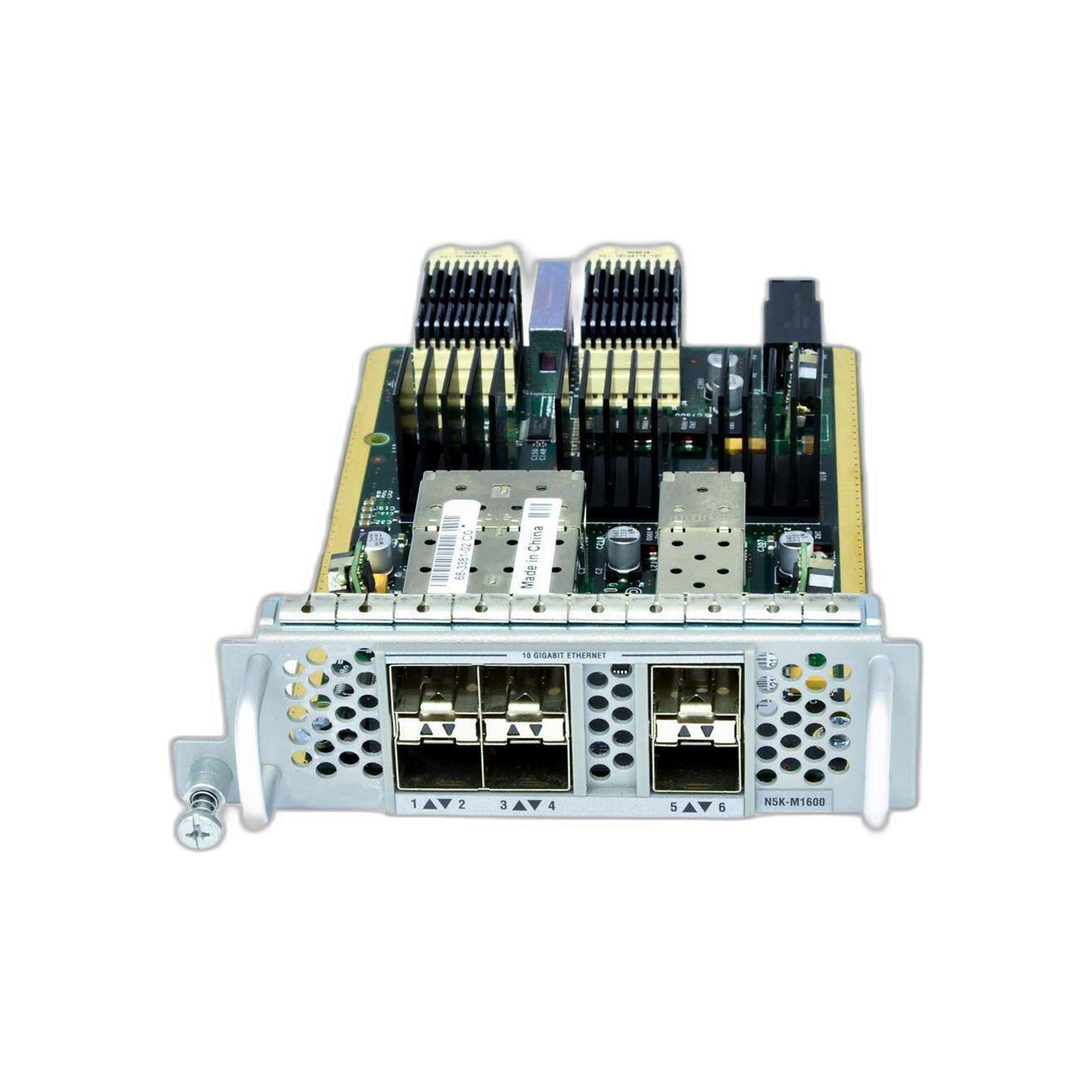 Cisco N5K-M1600 N5000 1000 Series Module 6port 10GE(req SFP+)