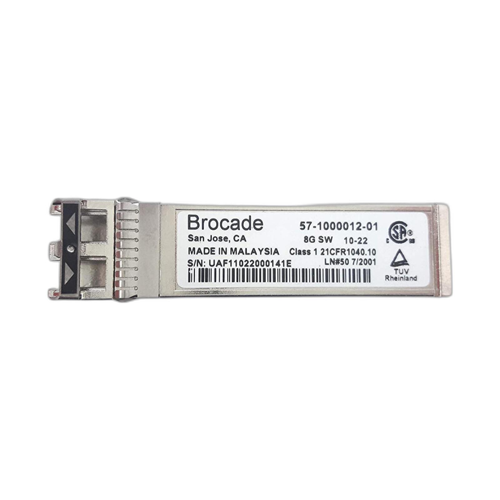 Brocade 57-1000012-01 8Gb Short Wave SFP Transceiver Module