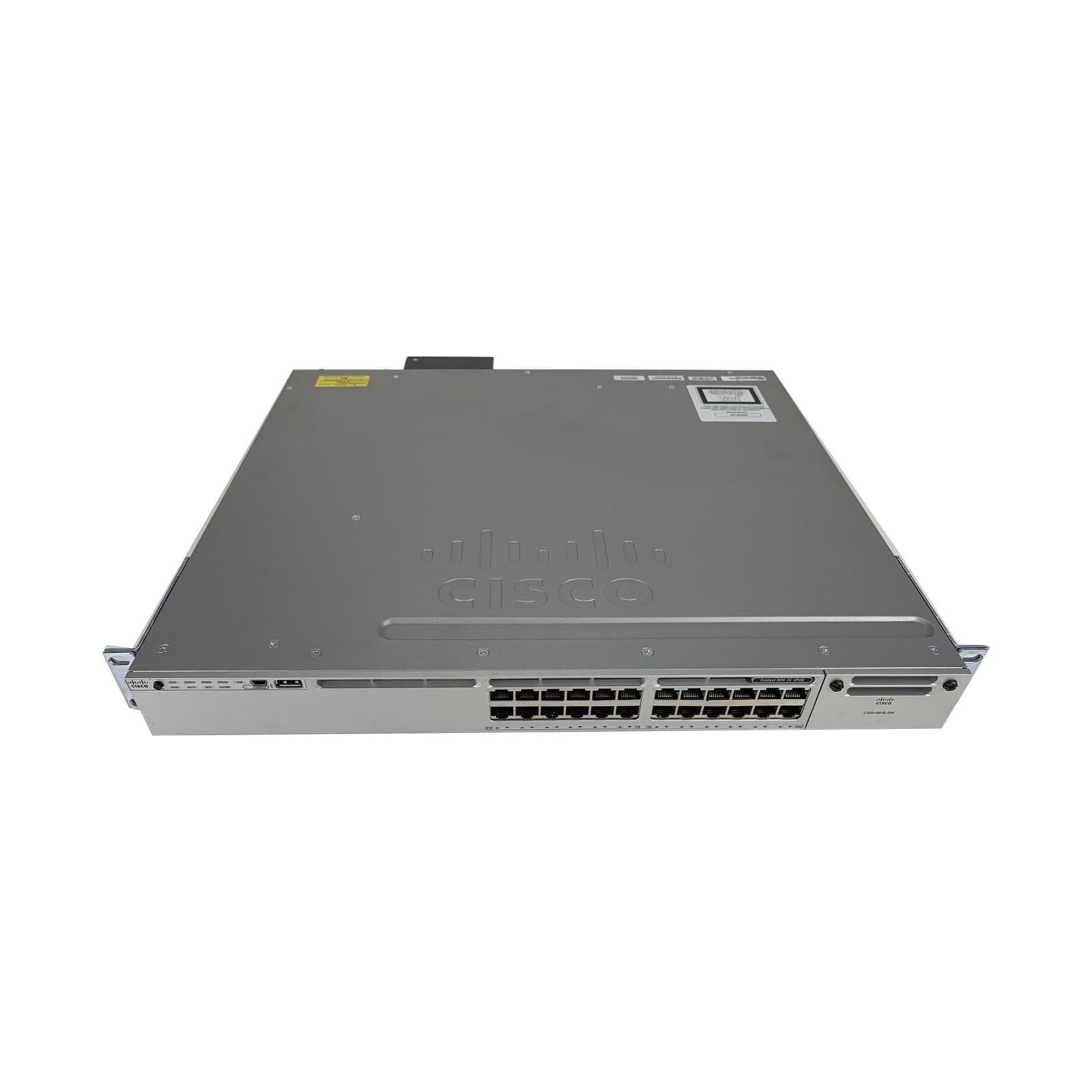 Cisco WS-C3850-24U-S Catalyst 3850-24U-S Switch Glasfaser (LWL) 1.000 Mbps 24-Port 1 H