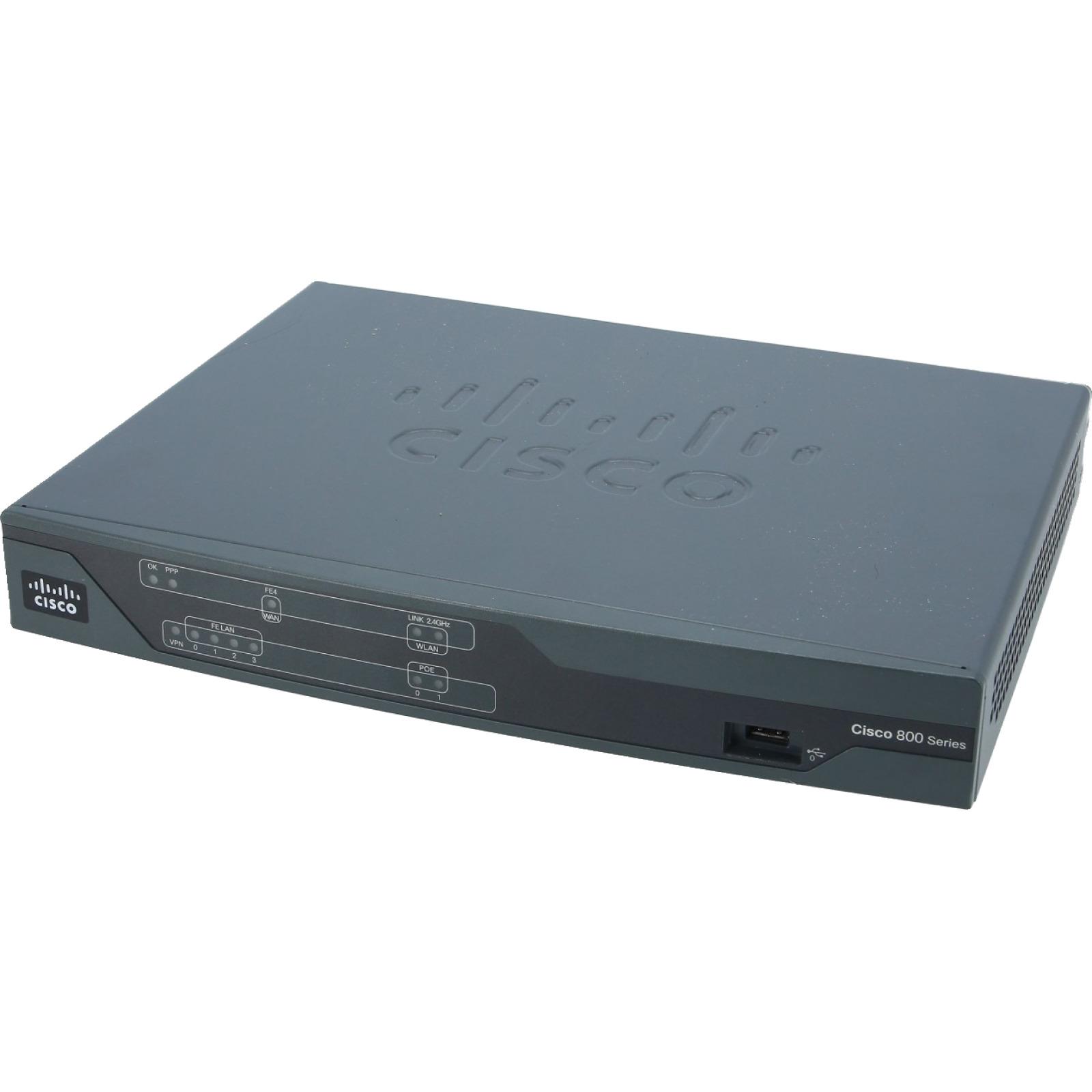 Cisco CISCO867-K9 Cisco 867 ADSL2/2+ Annex A Sec Router