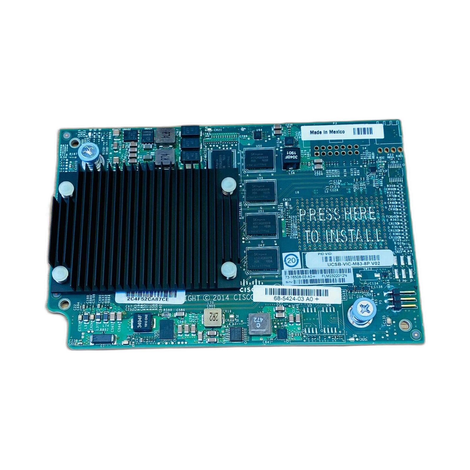 Cisco UCSB-VIC-M83-8P Cisco UCS Virtual Interface Card 1380 - network adapter