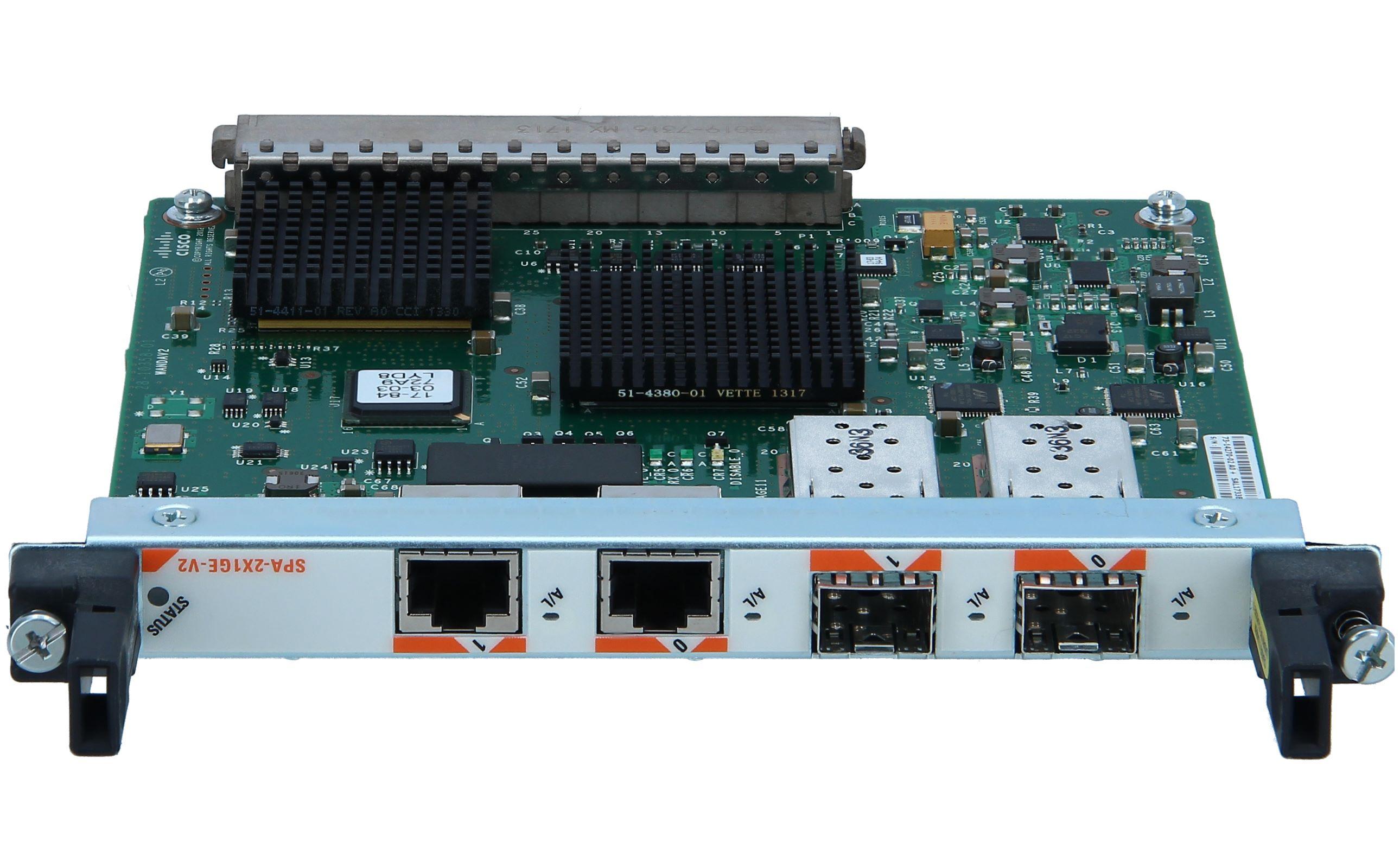 Cisco SPA-2X1GE-V2 Cisco 2-Port Gigabit Ethernet Shared Port Adapter