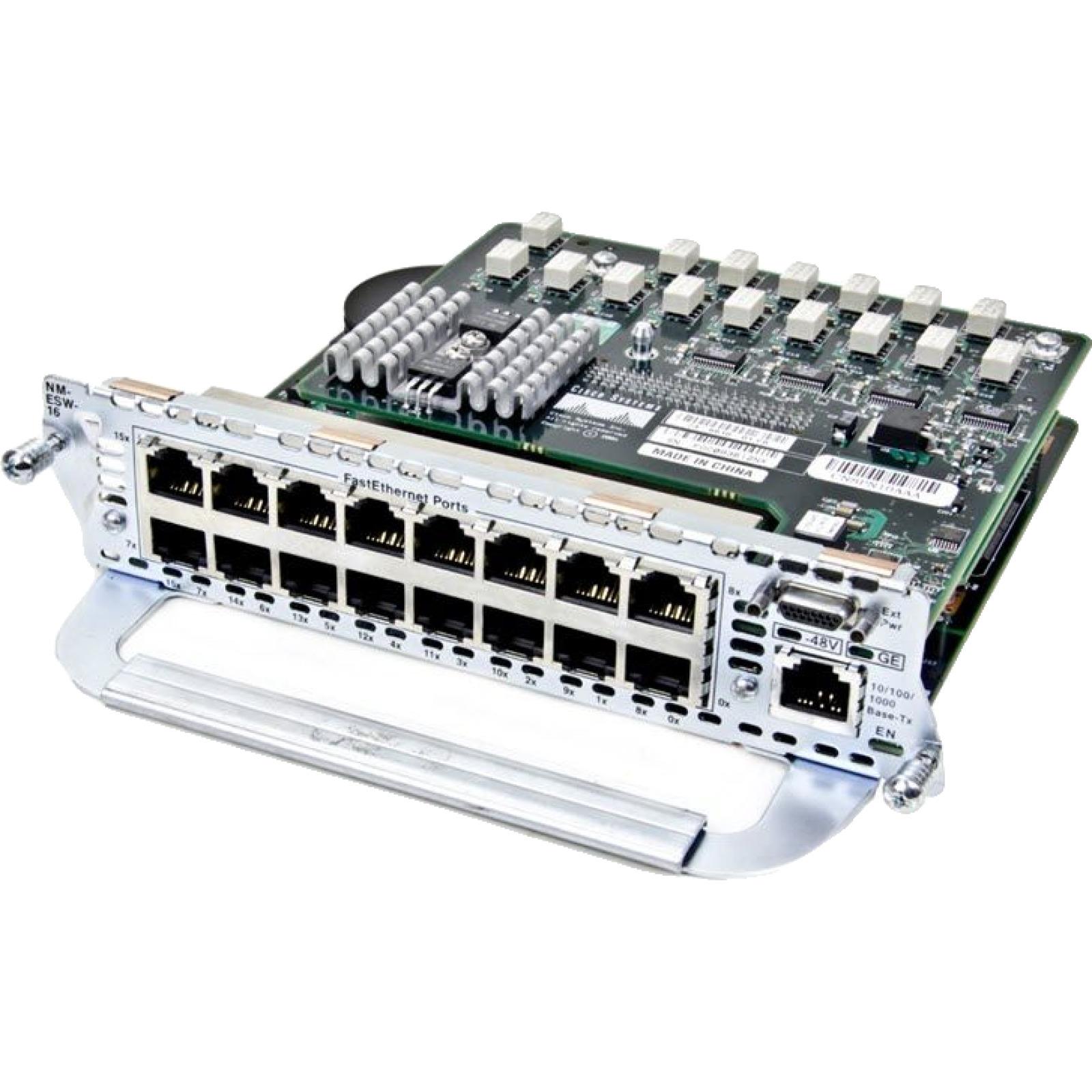 Cisco NM-16ESW 1 16 port 10/100 EtherSwitch NM
