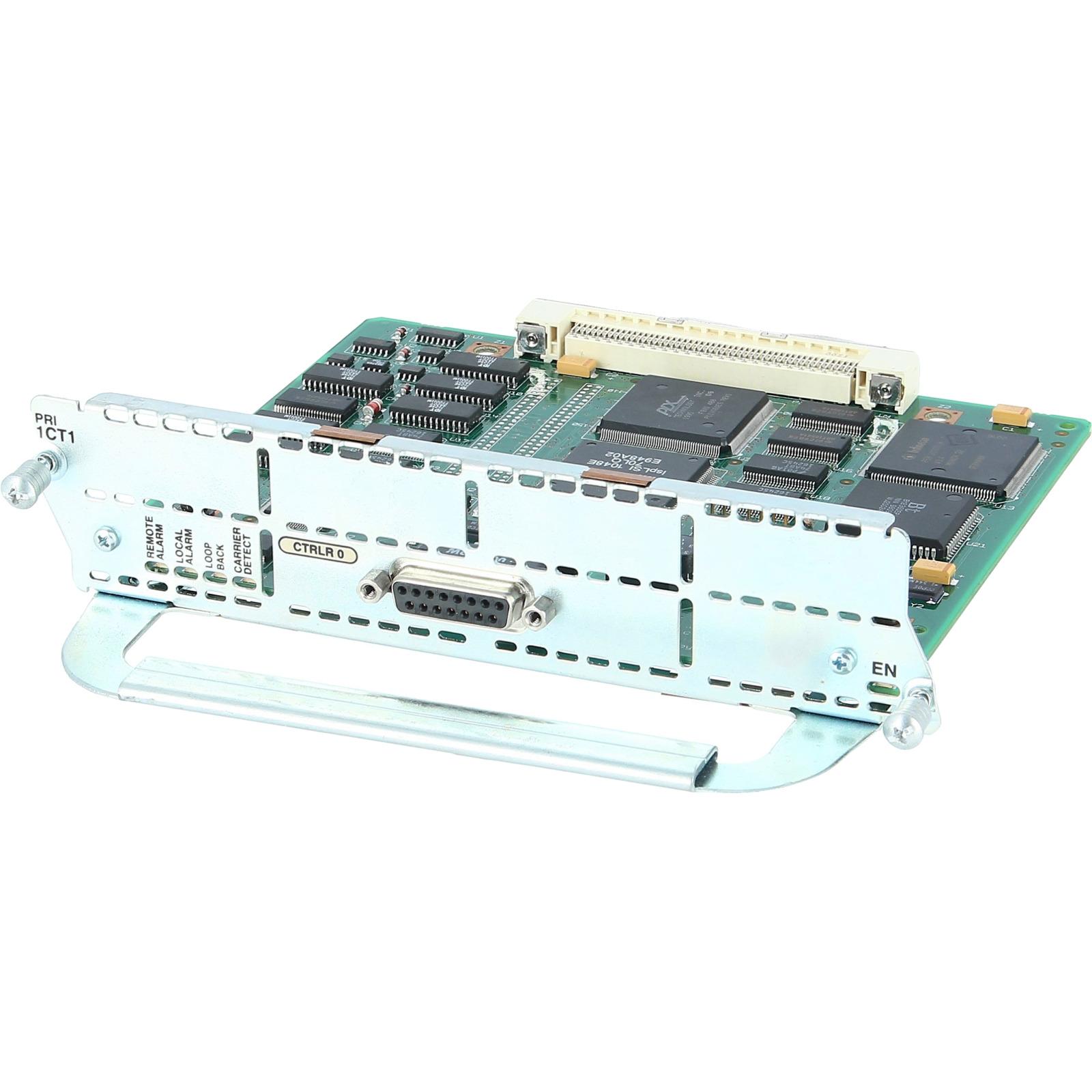 Cisco NM-1CT1 1-Port Channelized T1/ISDN-PRI Network Module