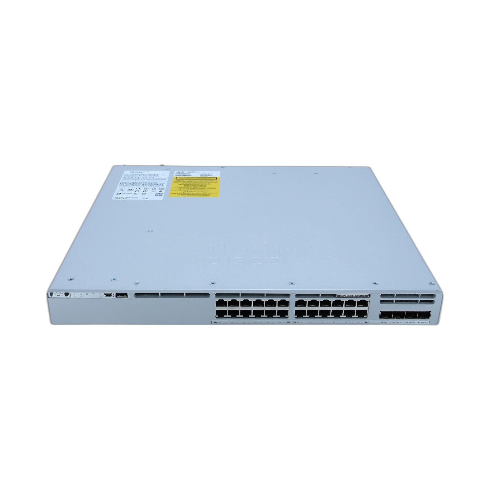 Cisco C9300L-24P-4G-A Cisco CATALYST 9300L 24P POE NETWORK ADVANTAG