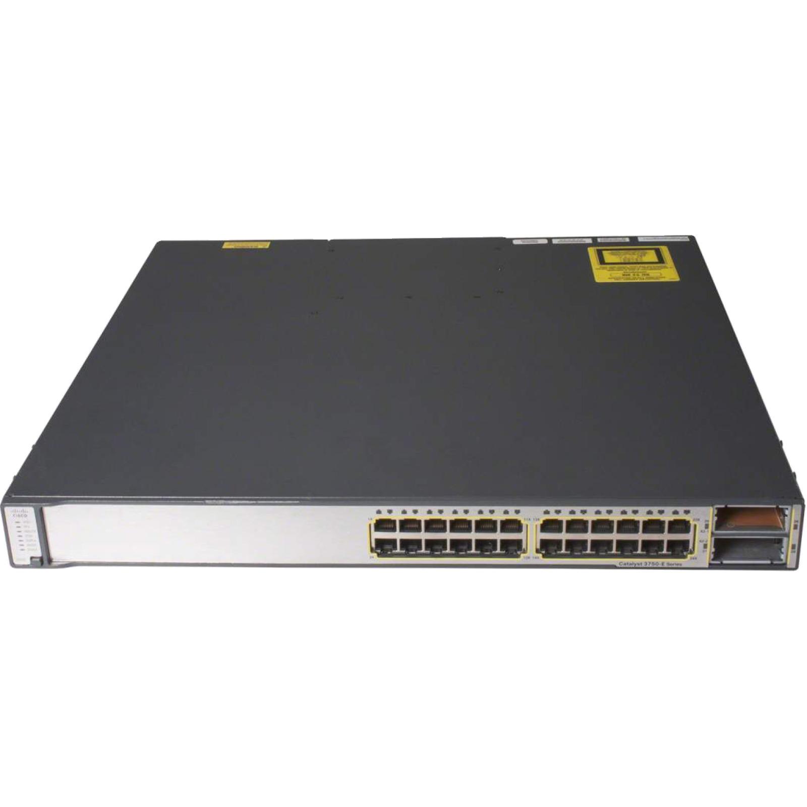 Cisco WS-C3750E-24PD-E Catalyst 3750E 24 10/100/1000 PoE+2*10GE(X2),750W,IPS s/w